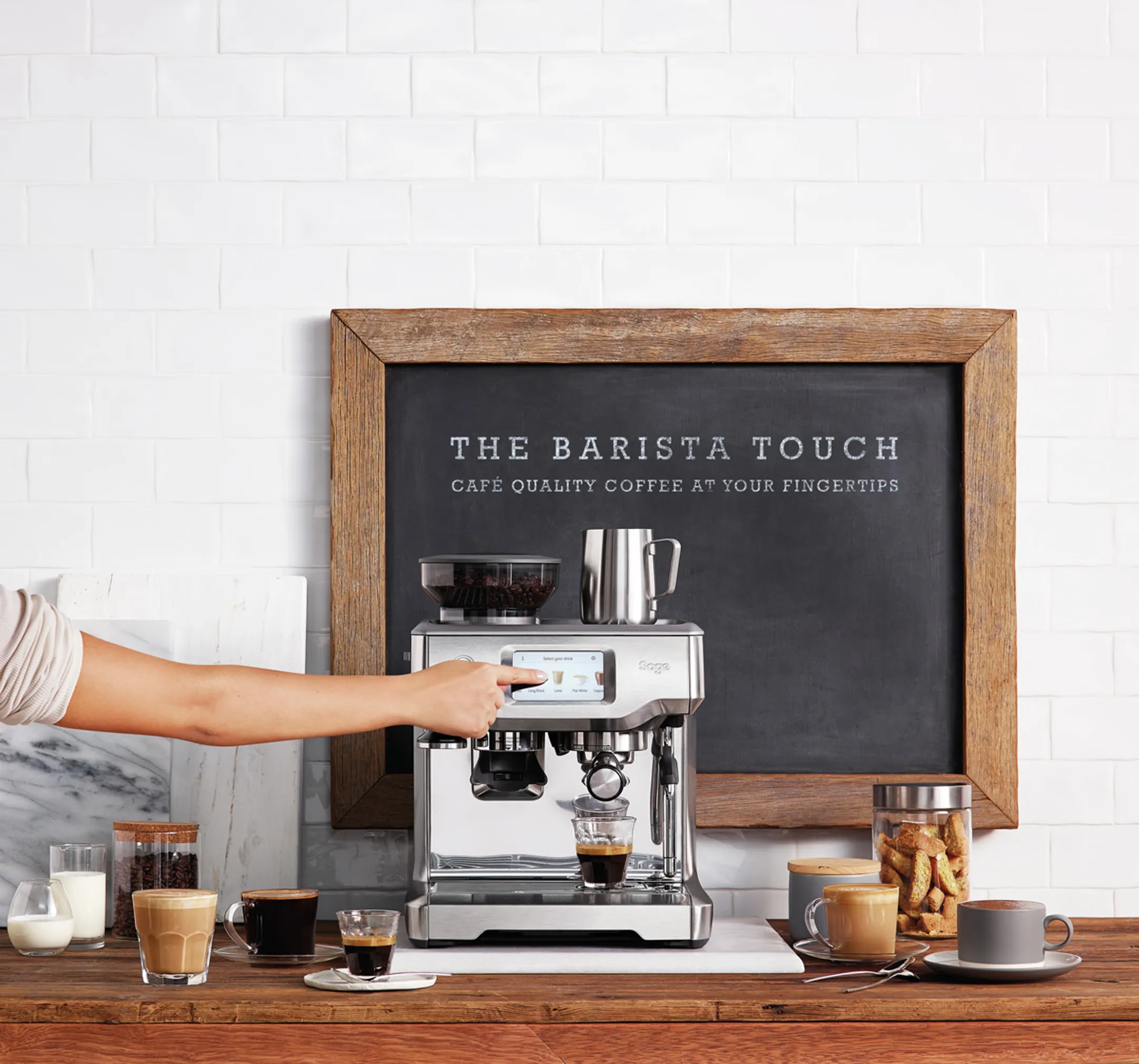 Sage Machine à Expresso semi-automatique the Barista Touch™ image