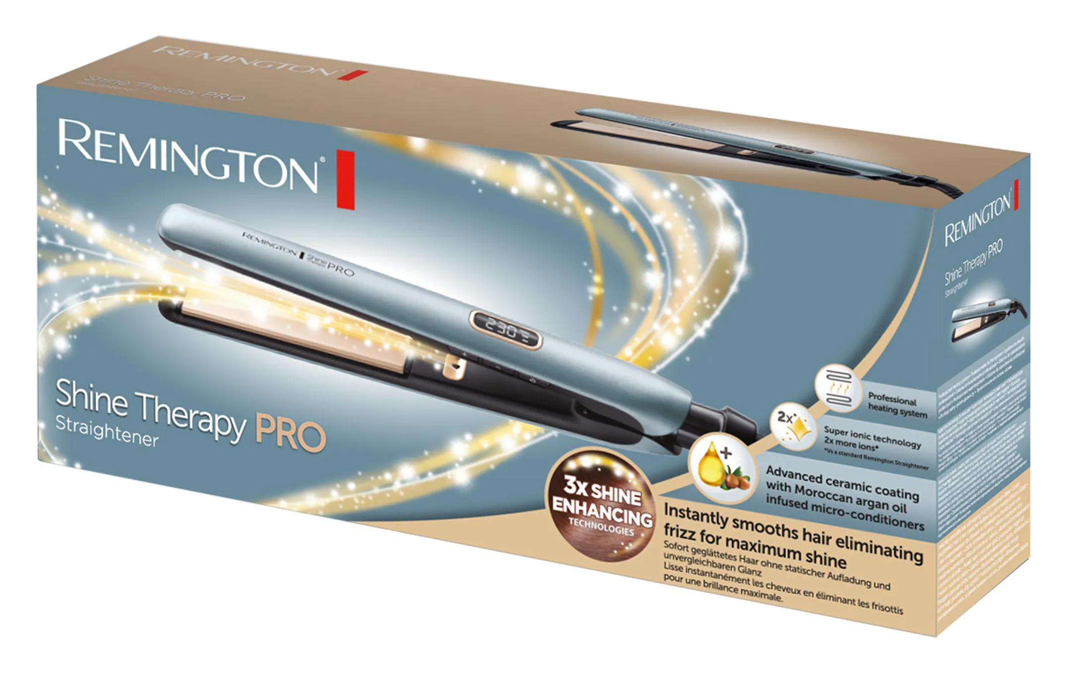 Remington Stijltang Shine Therapy PRO S9300 image
