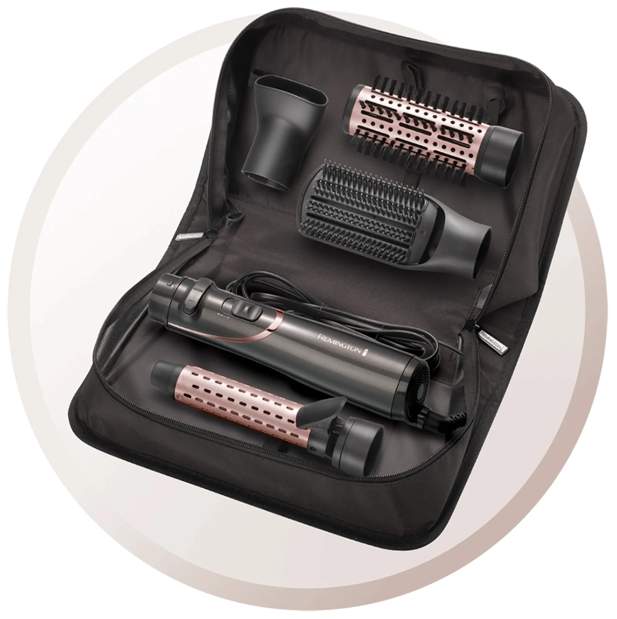 Remington Warme luchtborstel Curl & Straight Confidence AS8606 image