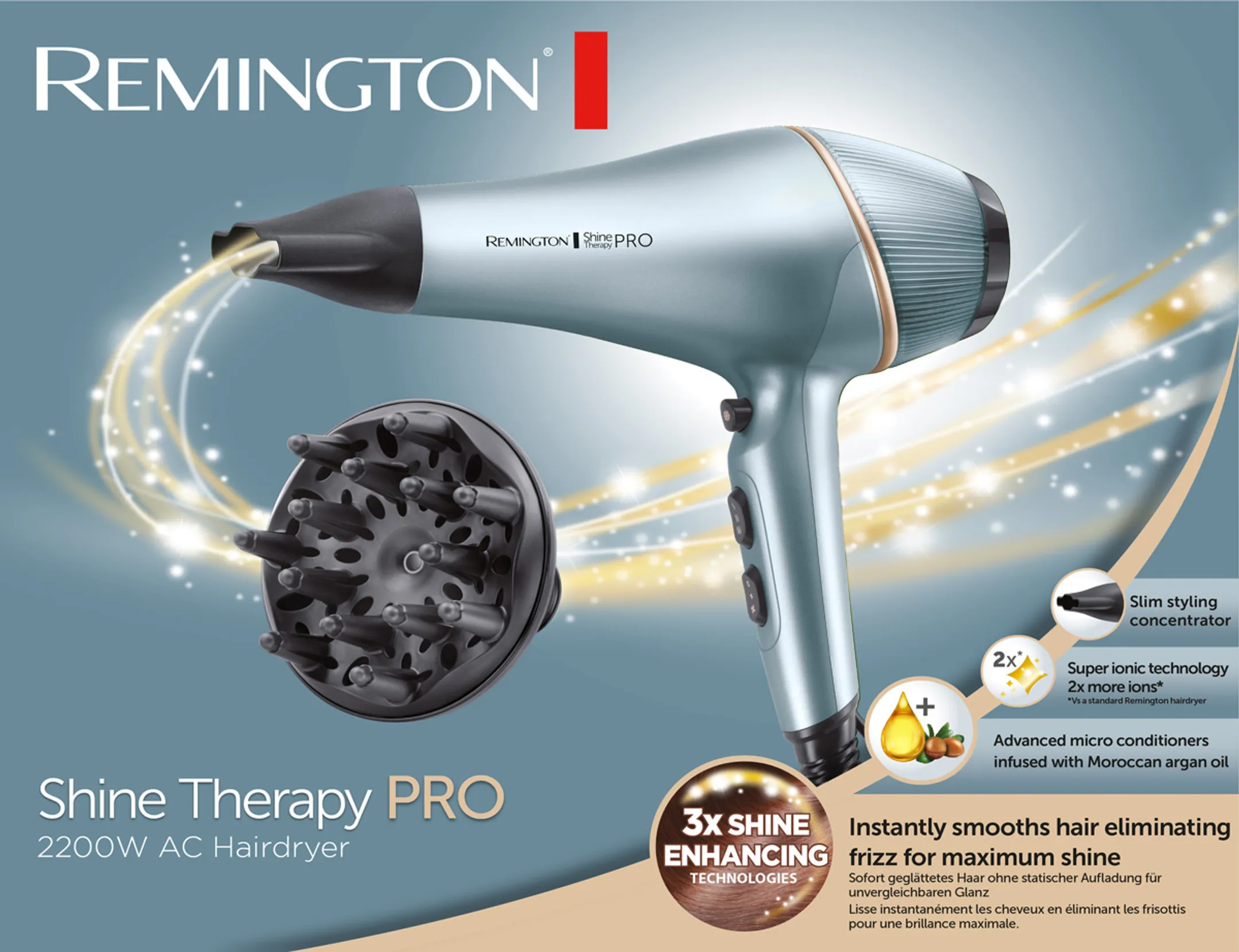 Remington Haardroger Shine Therapy Pro AC9300 image