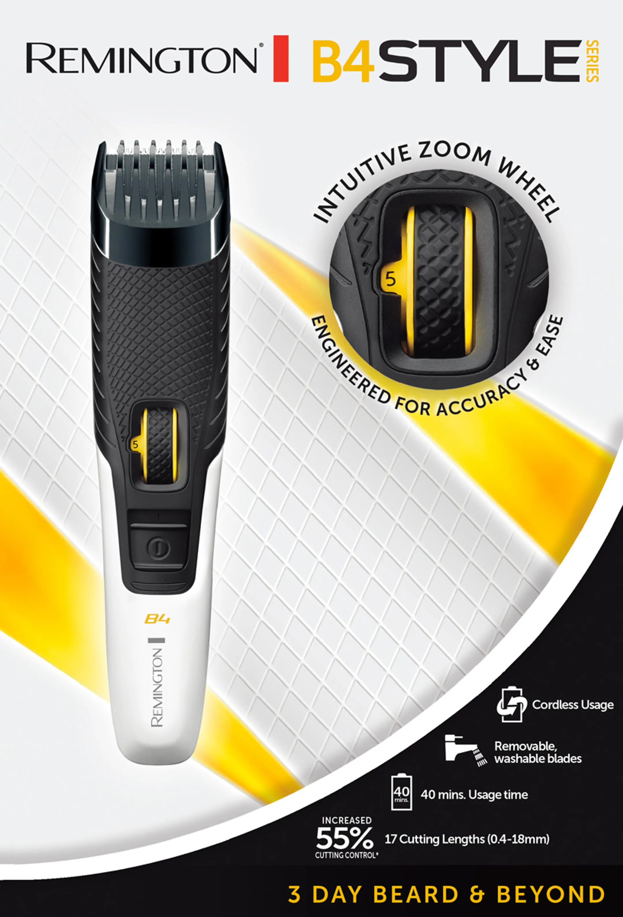 Remington Baardtrimmer B4 Style Series MB4000 image