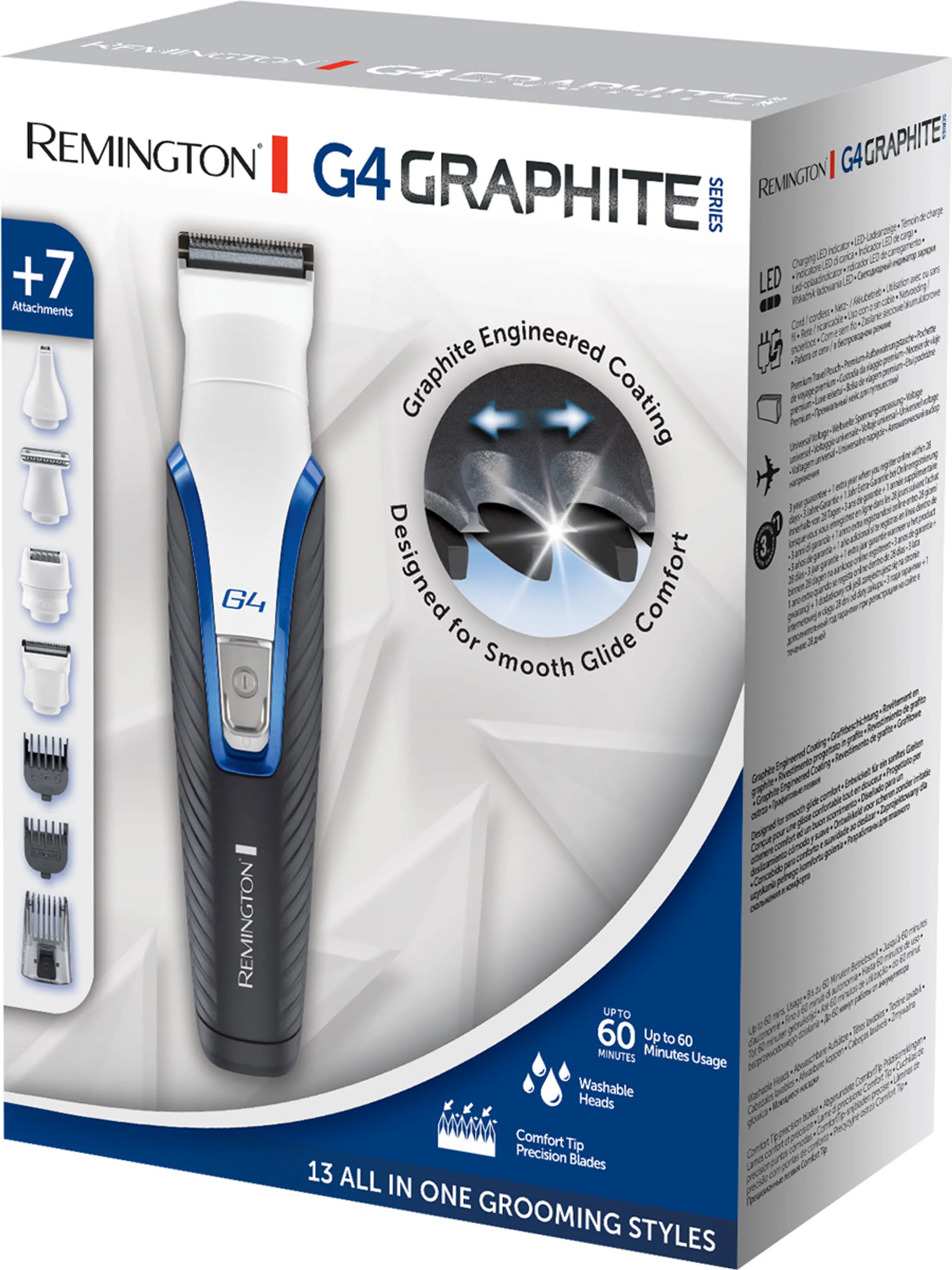 Remington Multigroom Graphite G4 Series PG4000 image