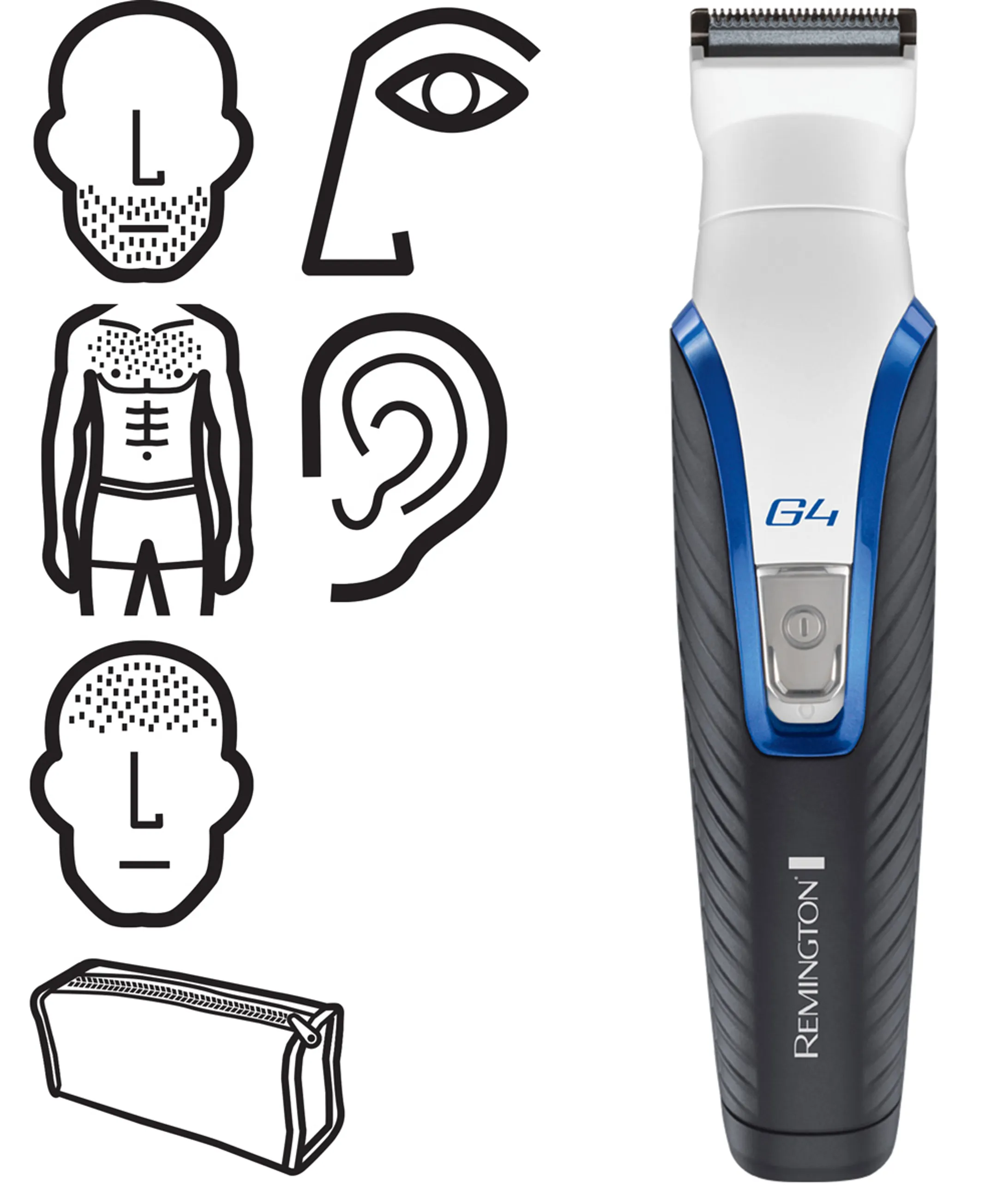 Remington Multigroom Graphite G4 Series PG4000 image