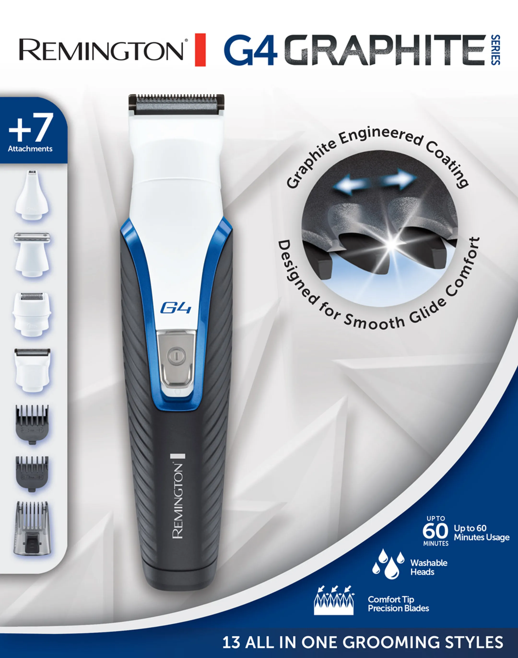 Remington Multigroom Graphite G4 Series PG4000 image