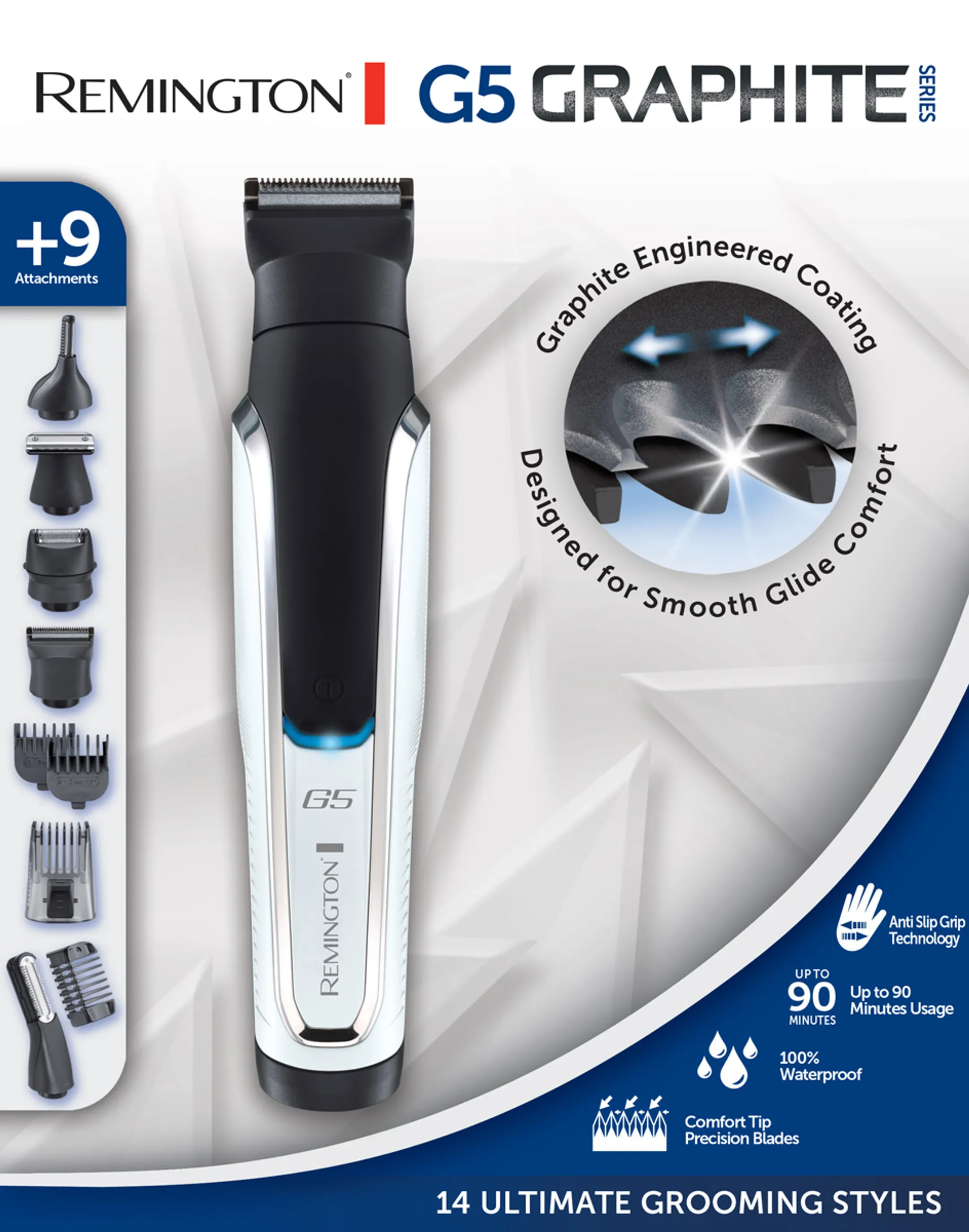 Remington Multigroom Graphite G5 Series PG5000 image