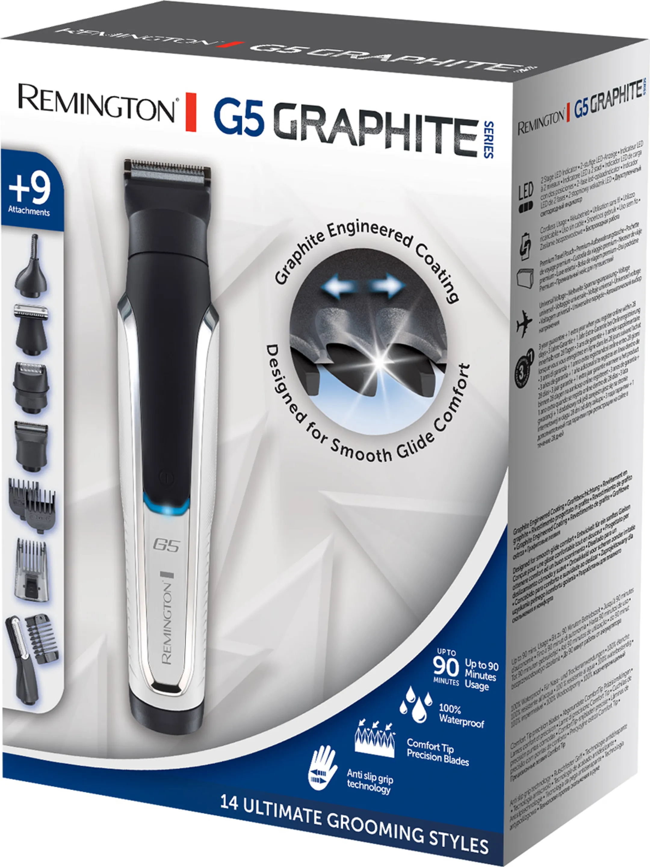 Remington Multigroom Graphite G5 Series PG5000 image