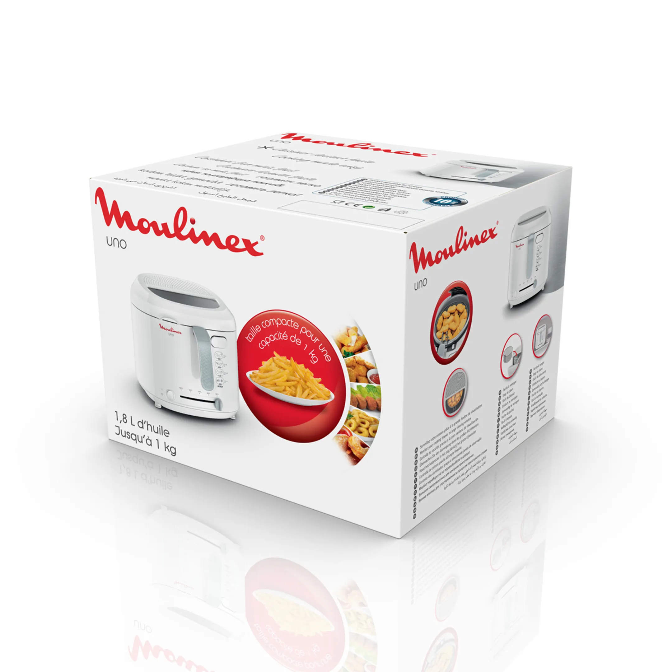 Moulinex Friteuse Uno Plastic AF203110 image
