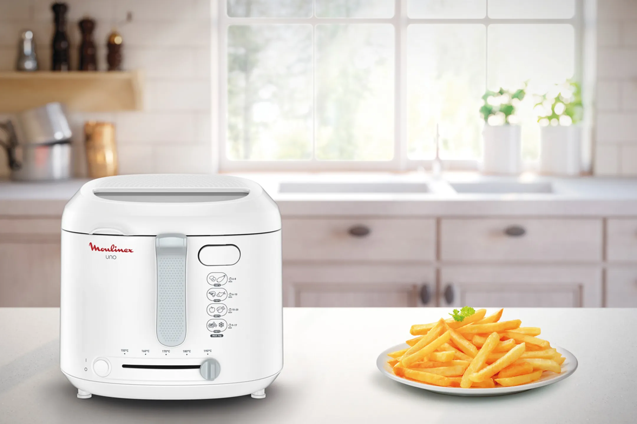 Moulinex Friteuse Uno Plastic AF203110 image