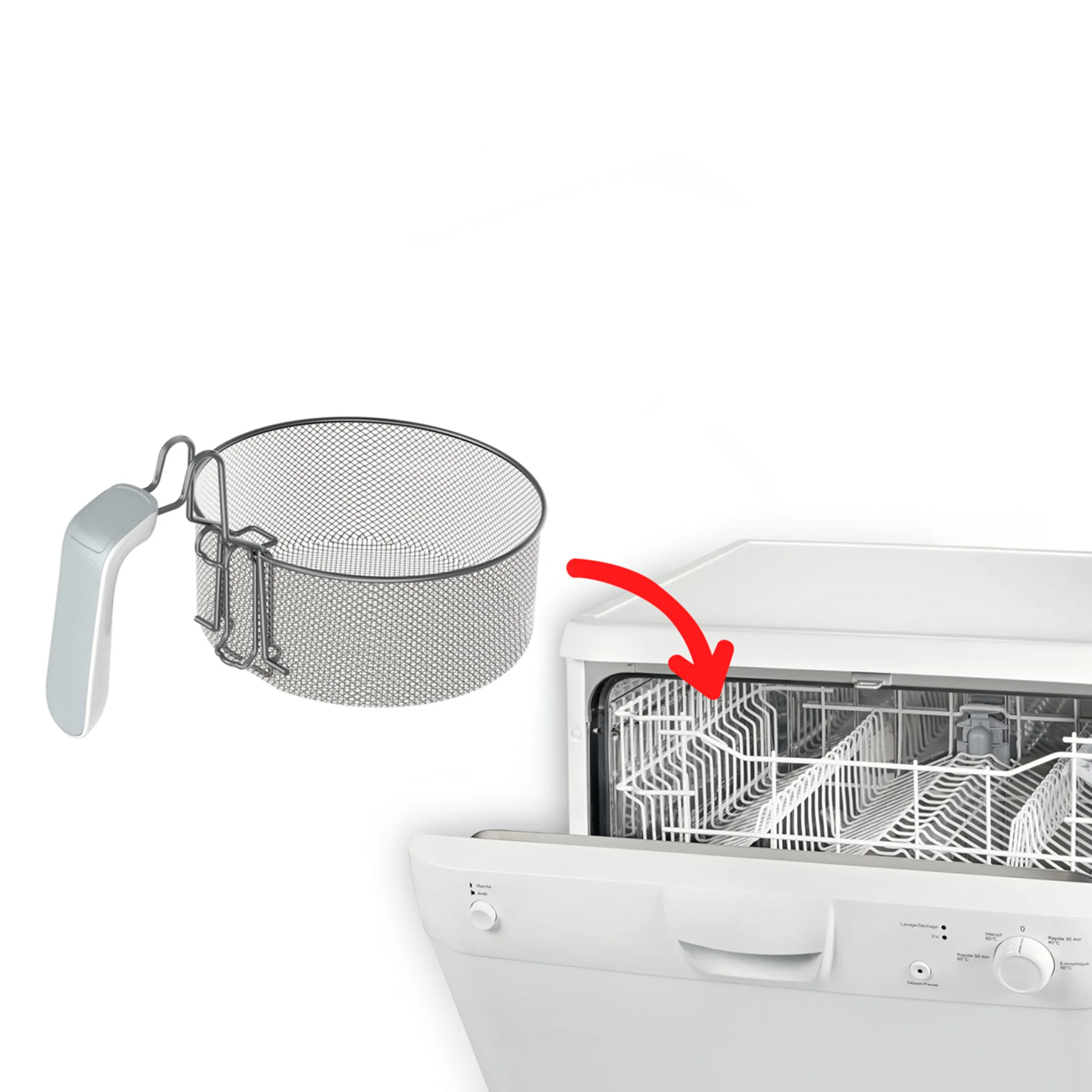 Moulinex Friteuse Uno Plastic AF203110 image
