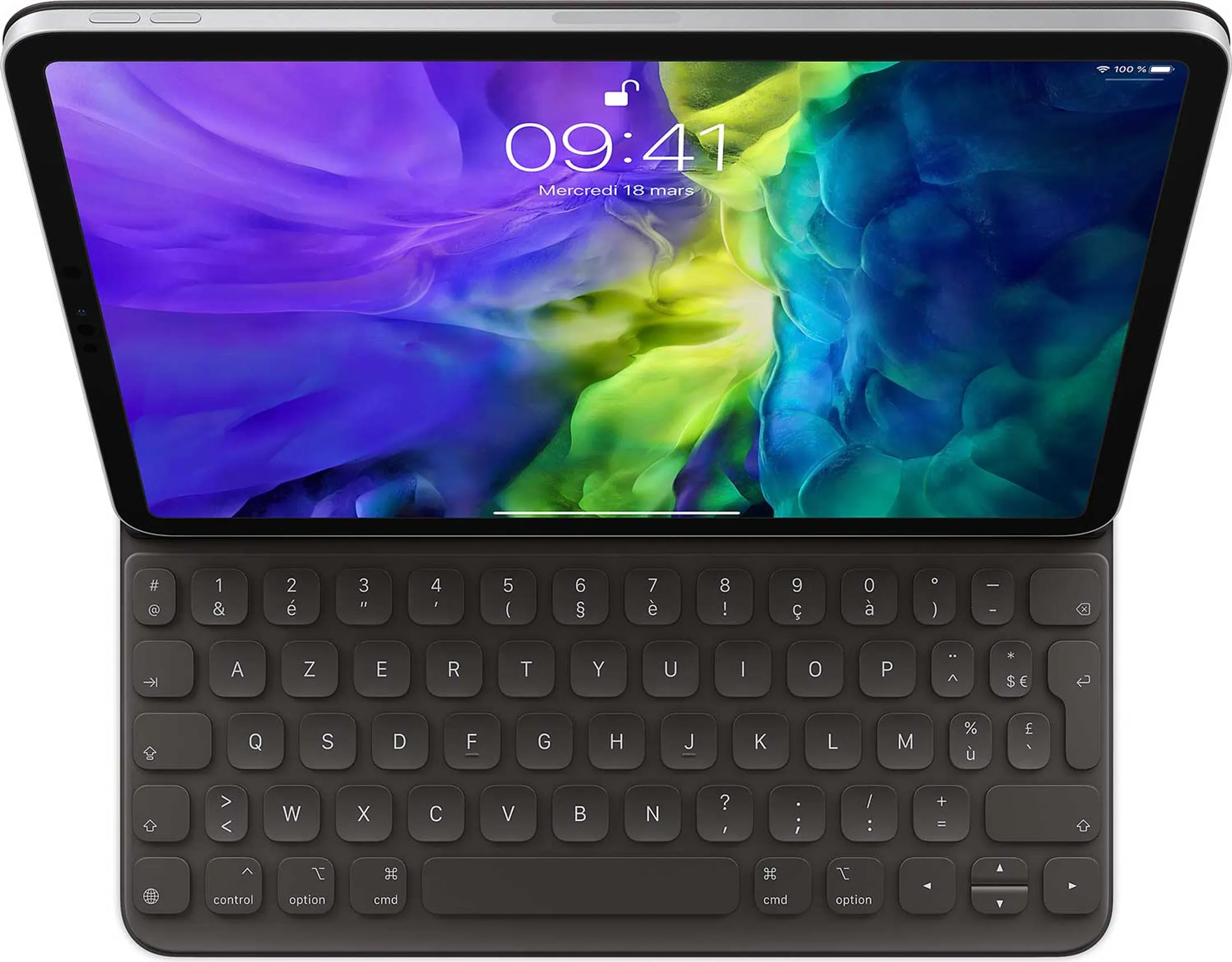 Smart toetsenbordcover voor iPad Pro (2020) 11" - Zwart