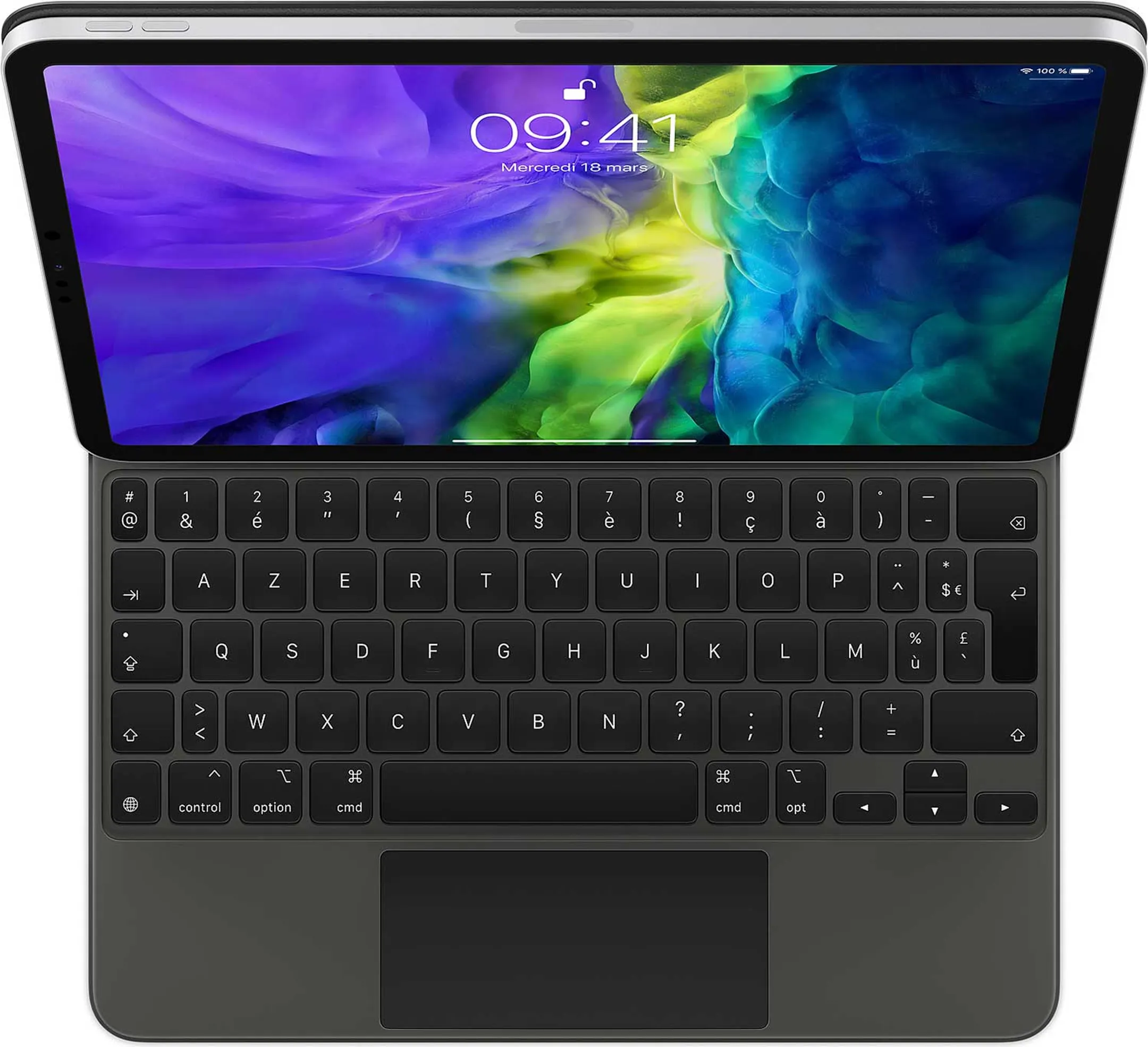 Magic Keyboardcover voor iPad Pro en iPad Air 11" - Zwart - Azerty