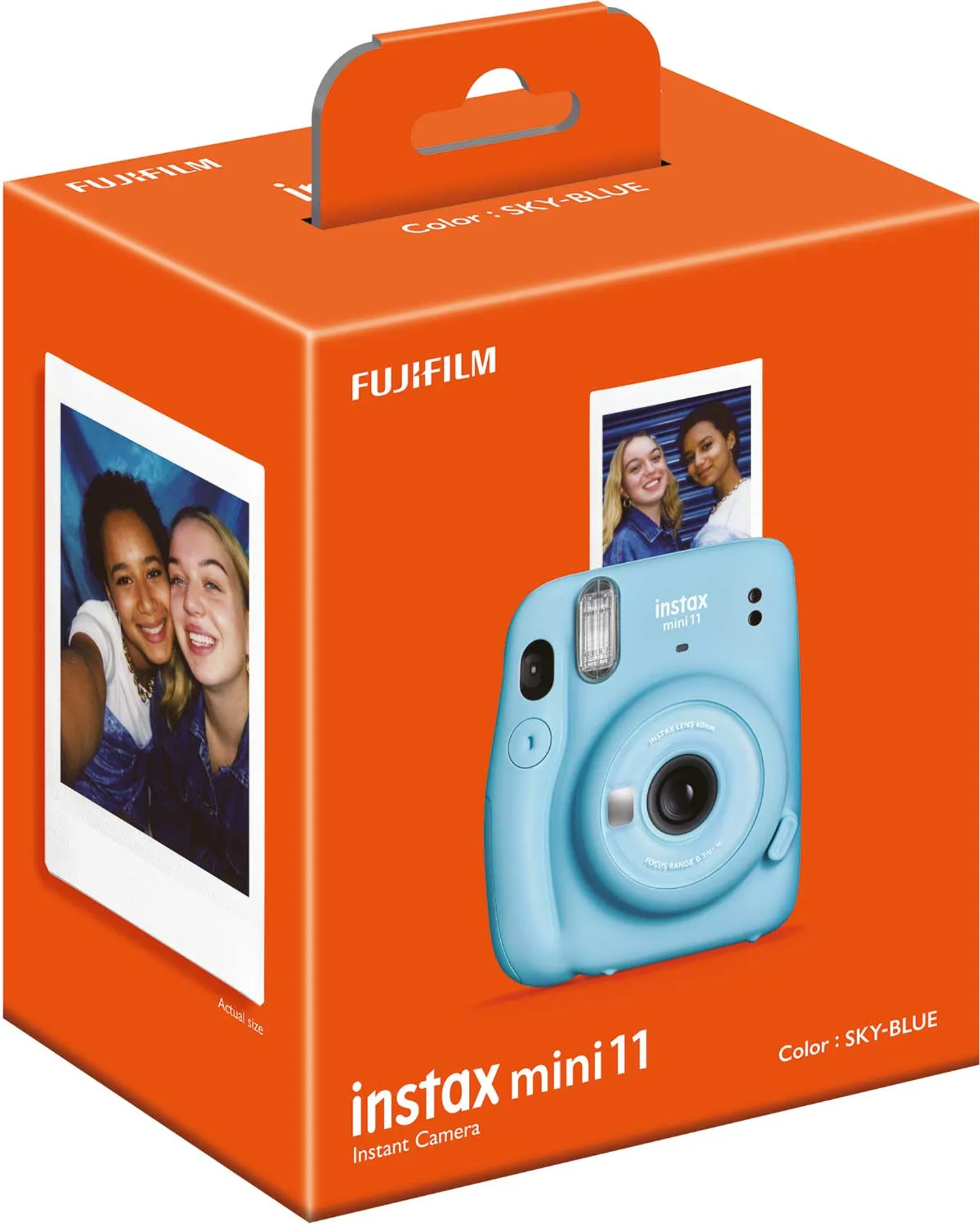 Fujifilm instax mini 11 Sky Blue Bestel nu, in huis