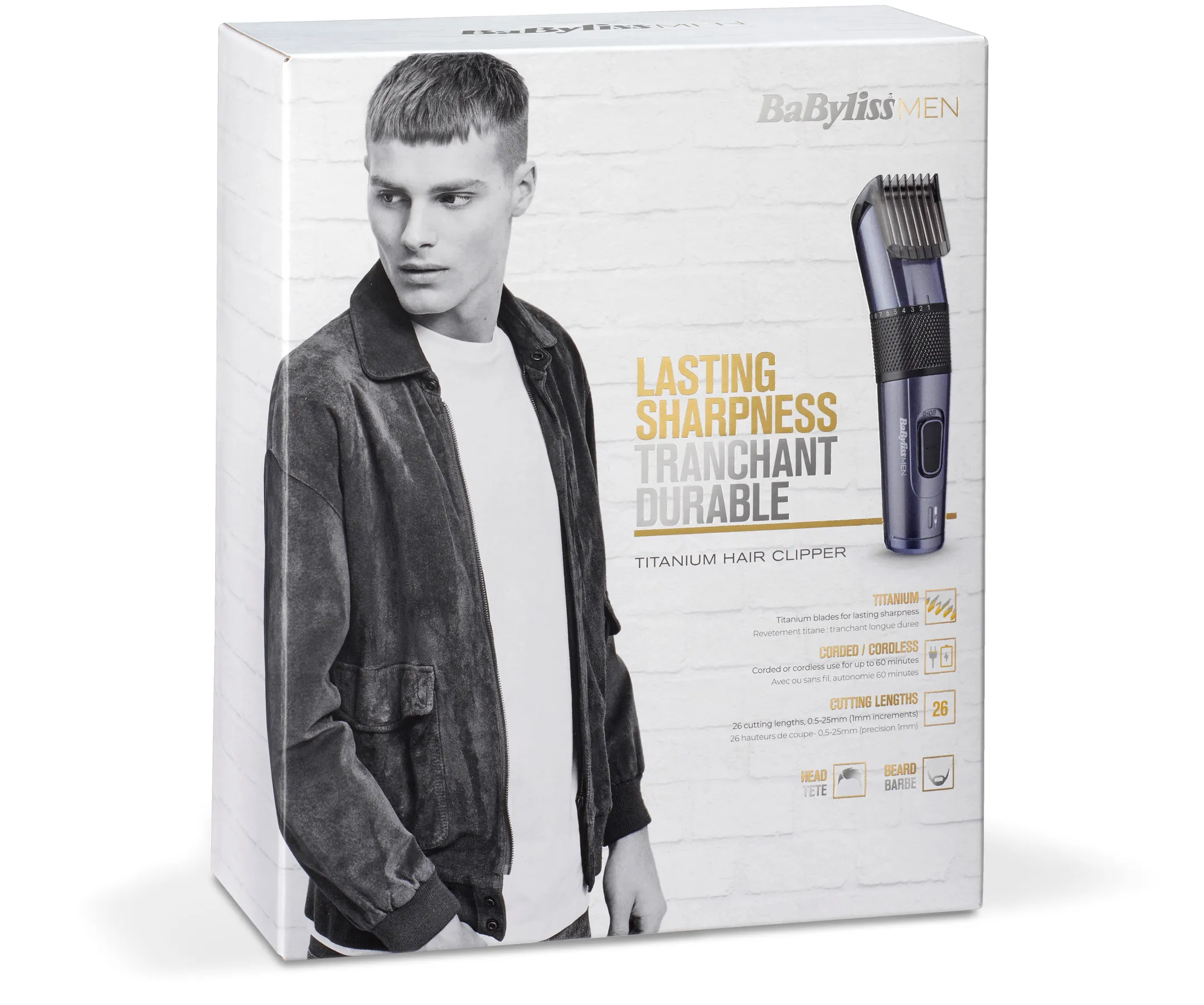 Babyliss Tondeuse Titanium E976E image