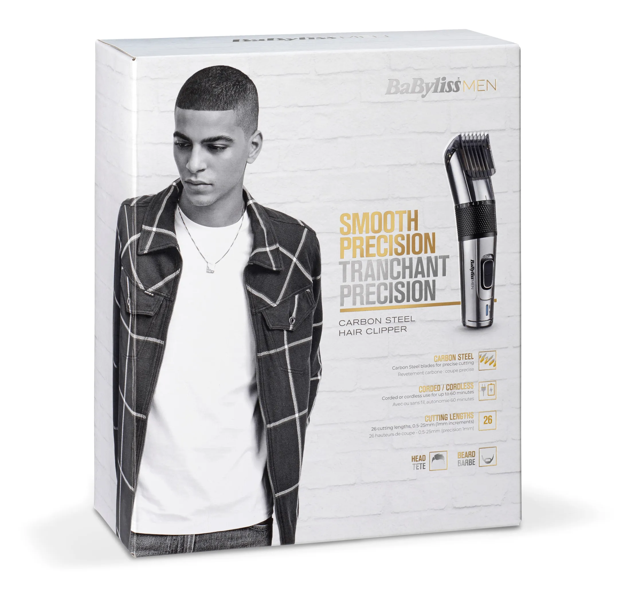 Babyliss Tondeuse Carbon Steel E977E image