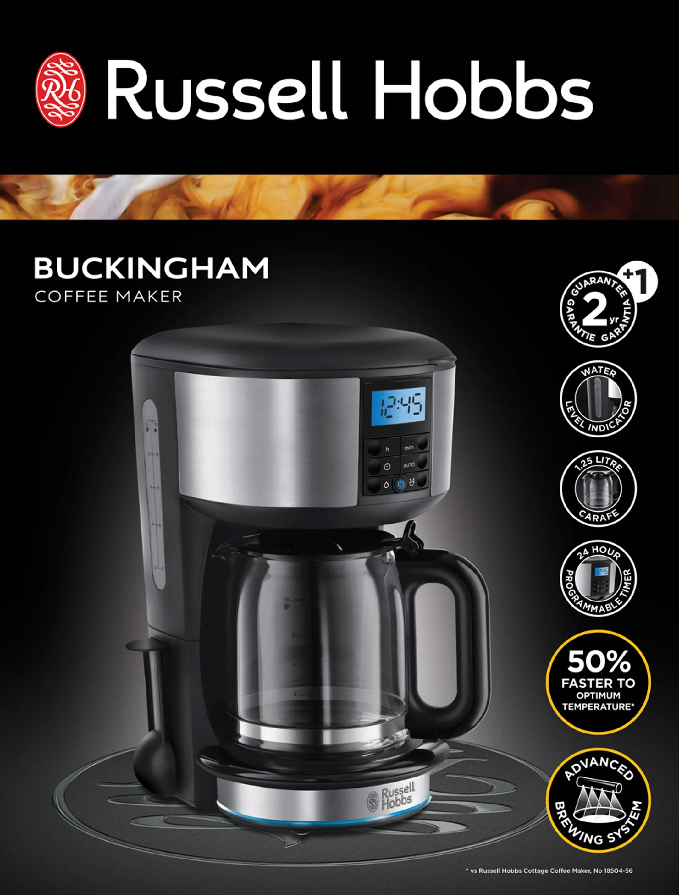Russell Hobbs Machine à café Buckingham 20680-56 image