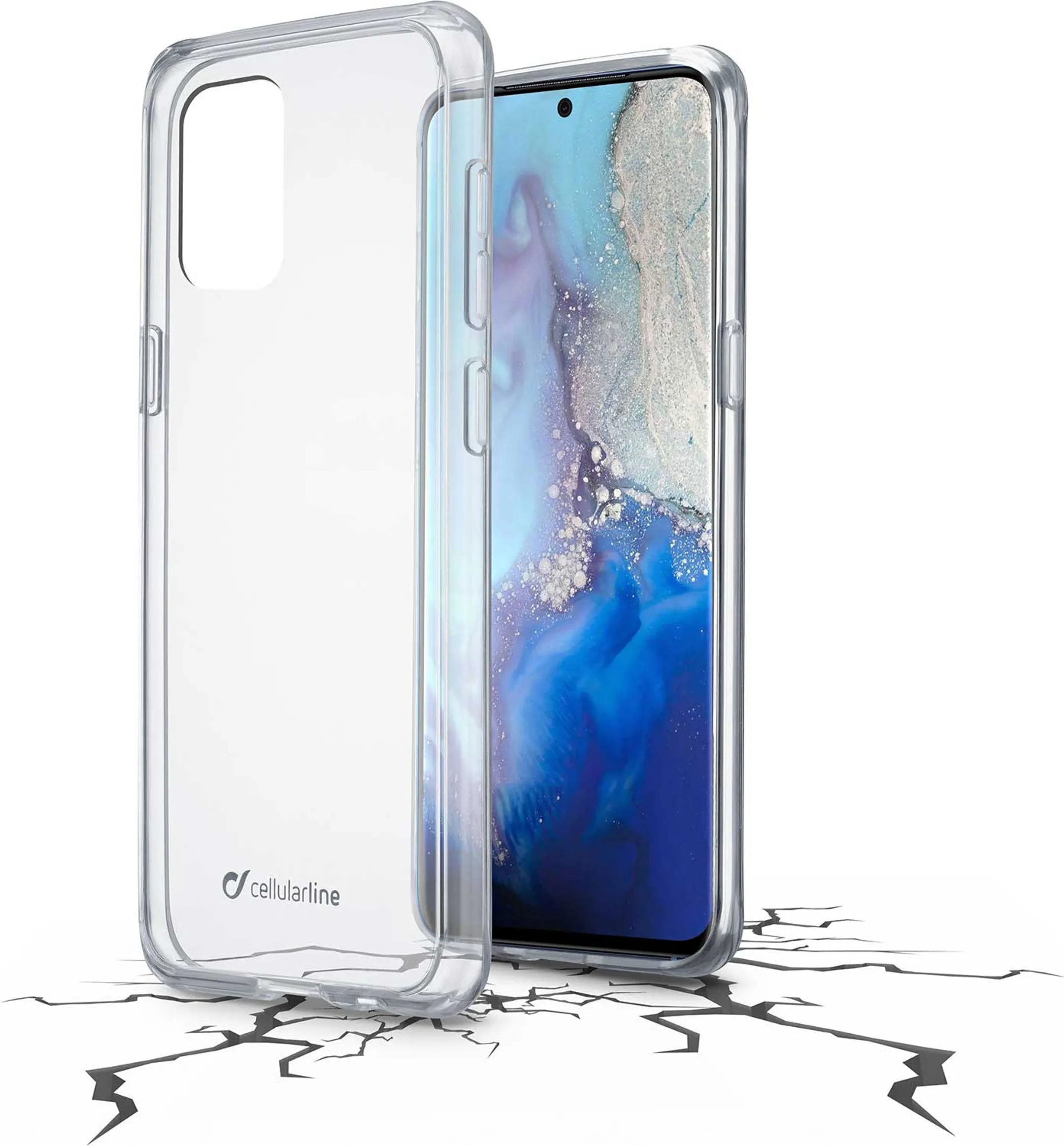 Cellular Line Backcover Clear Duo voor Galaxy S20 image