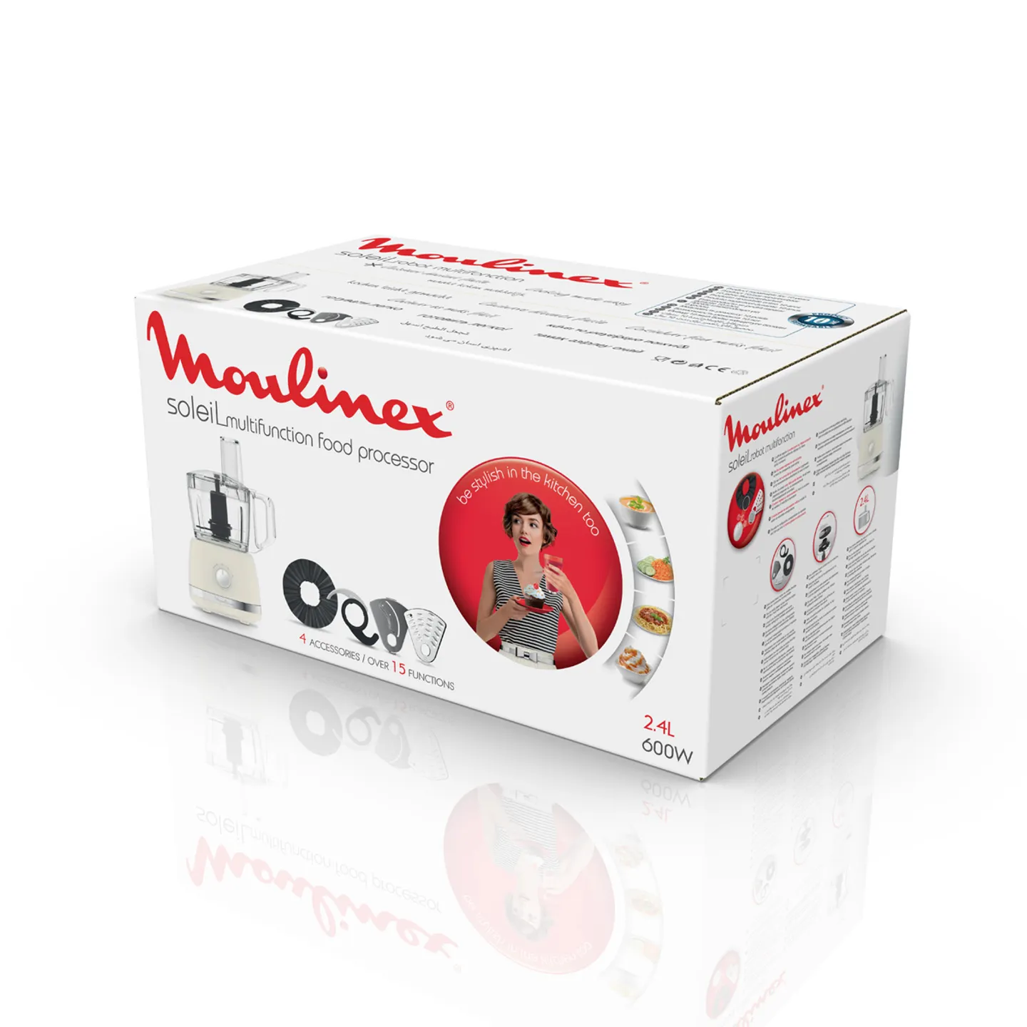 Moulinex Foodprocessor Soleil FP345A11 - Bestel nu, morgen in huis