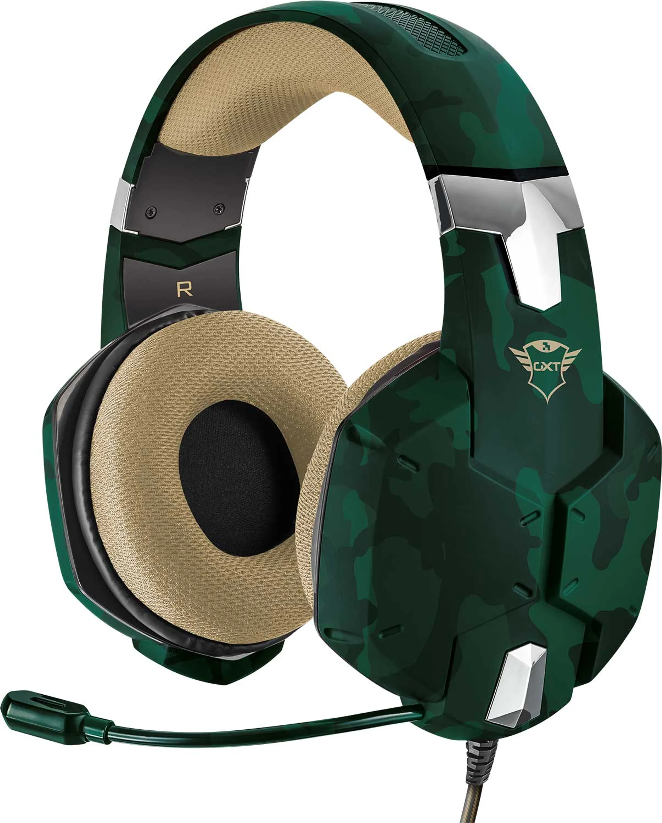 Casque gaming GXT 322C Carus Jungle Camo