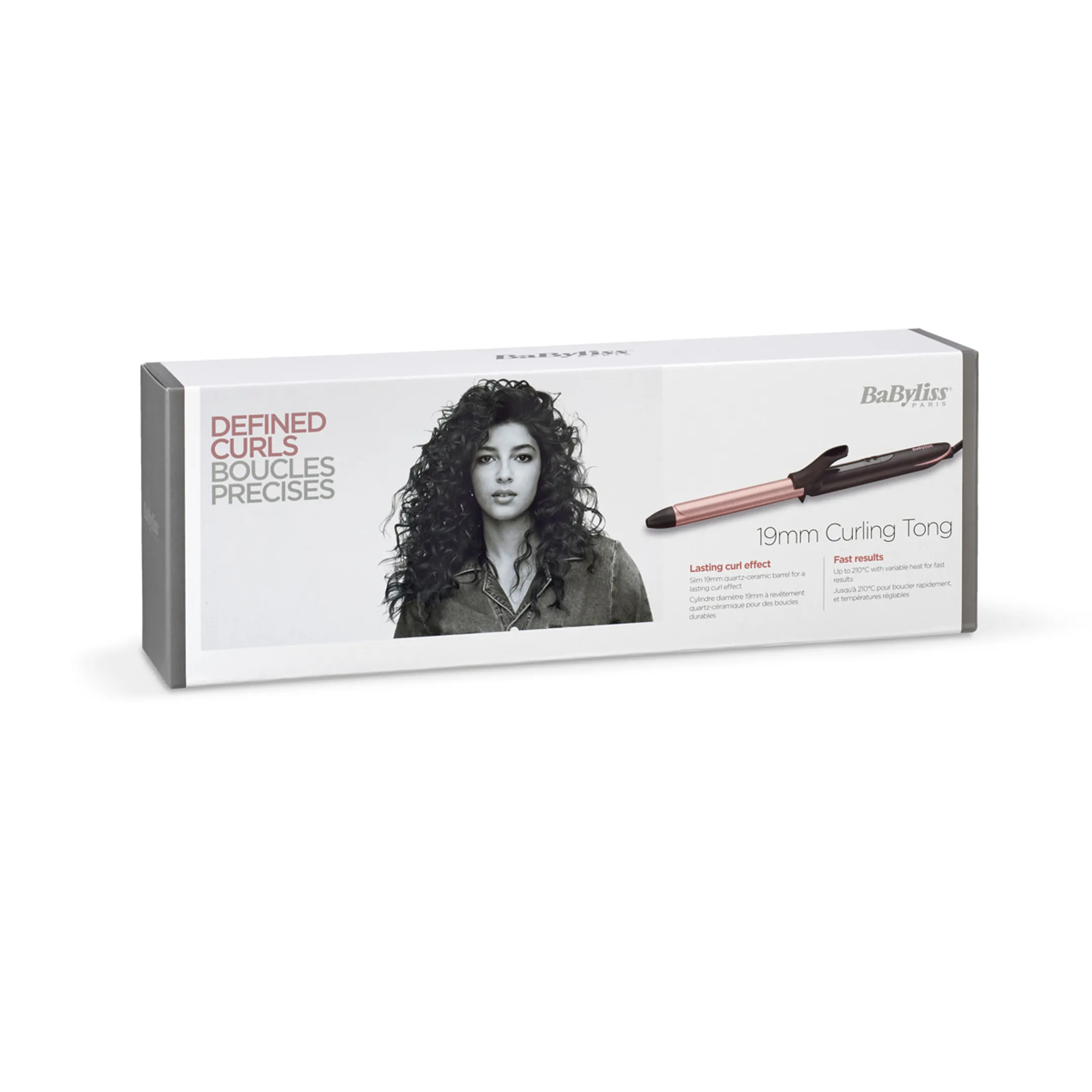 Babyliss Krultang 19mm Curling Tong C450E image