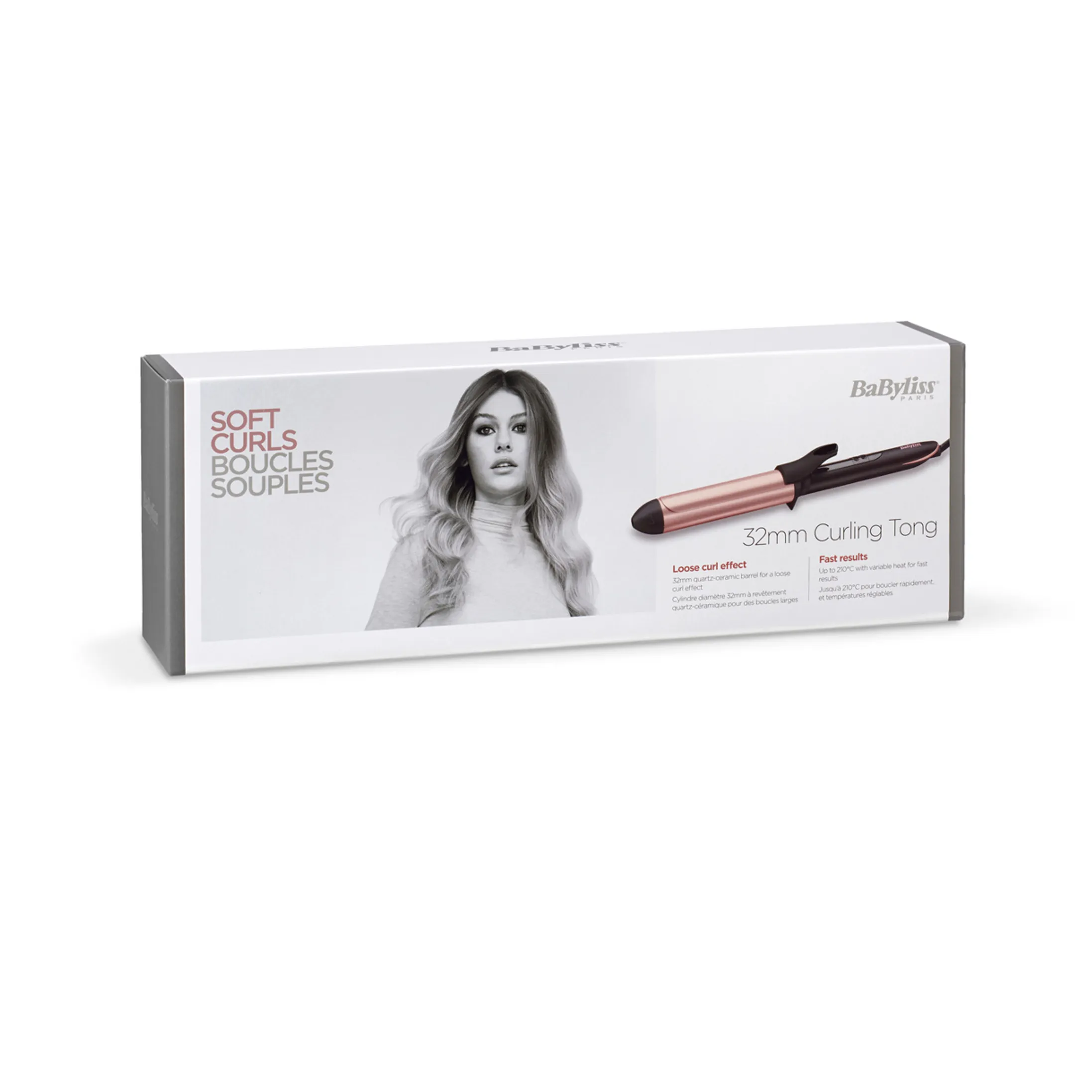Babyliss Fer à boucler 32mm Curling Tong C452E image