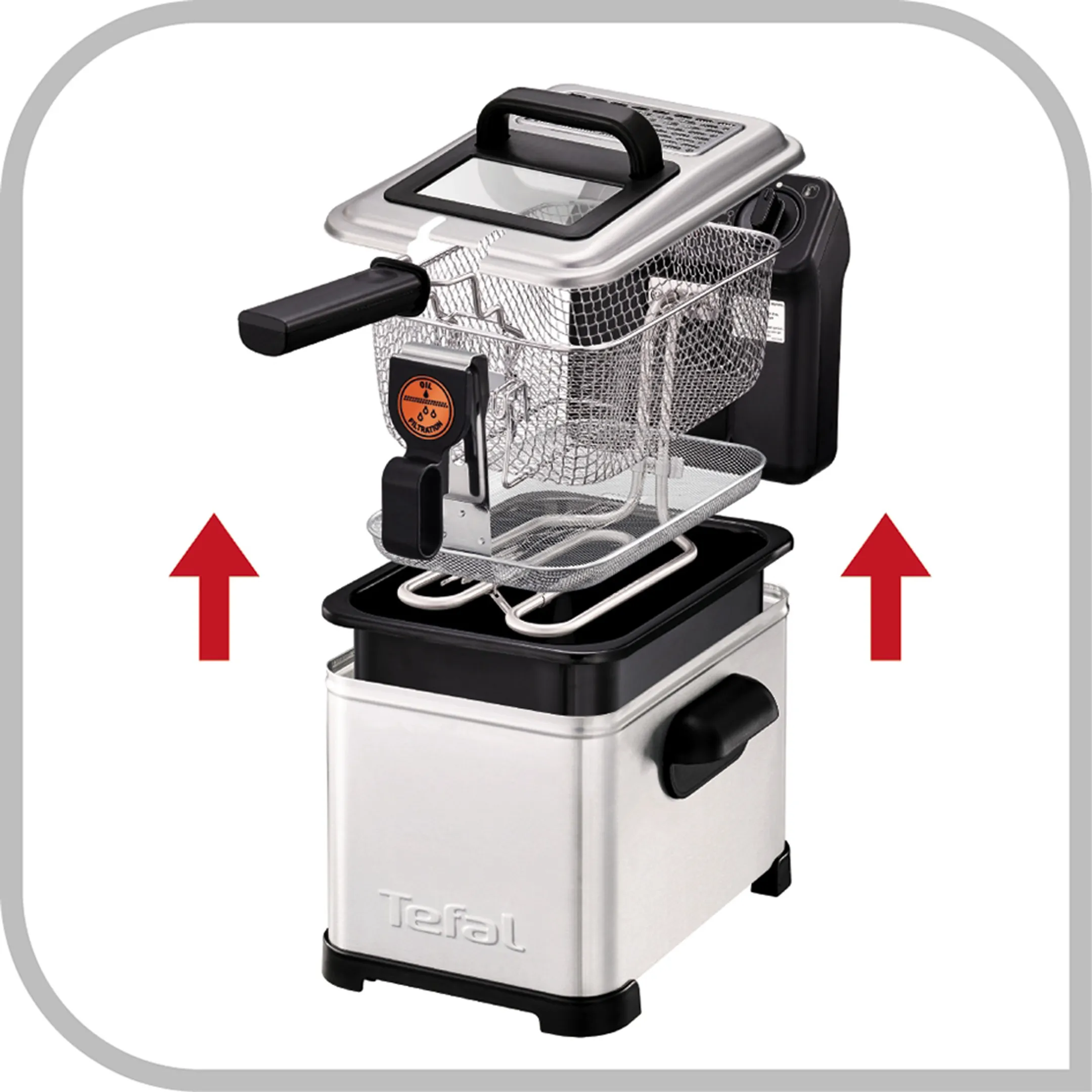 Tefal Friteuse Filtra Pro 4L FR517170 image