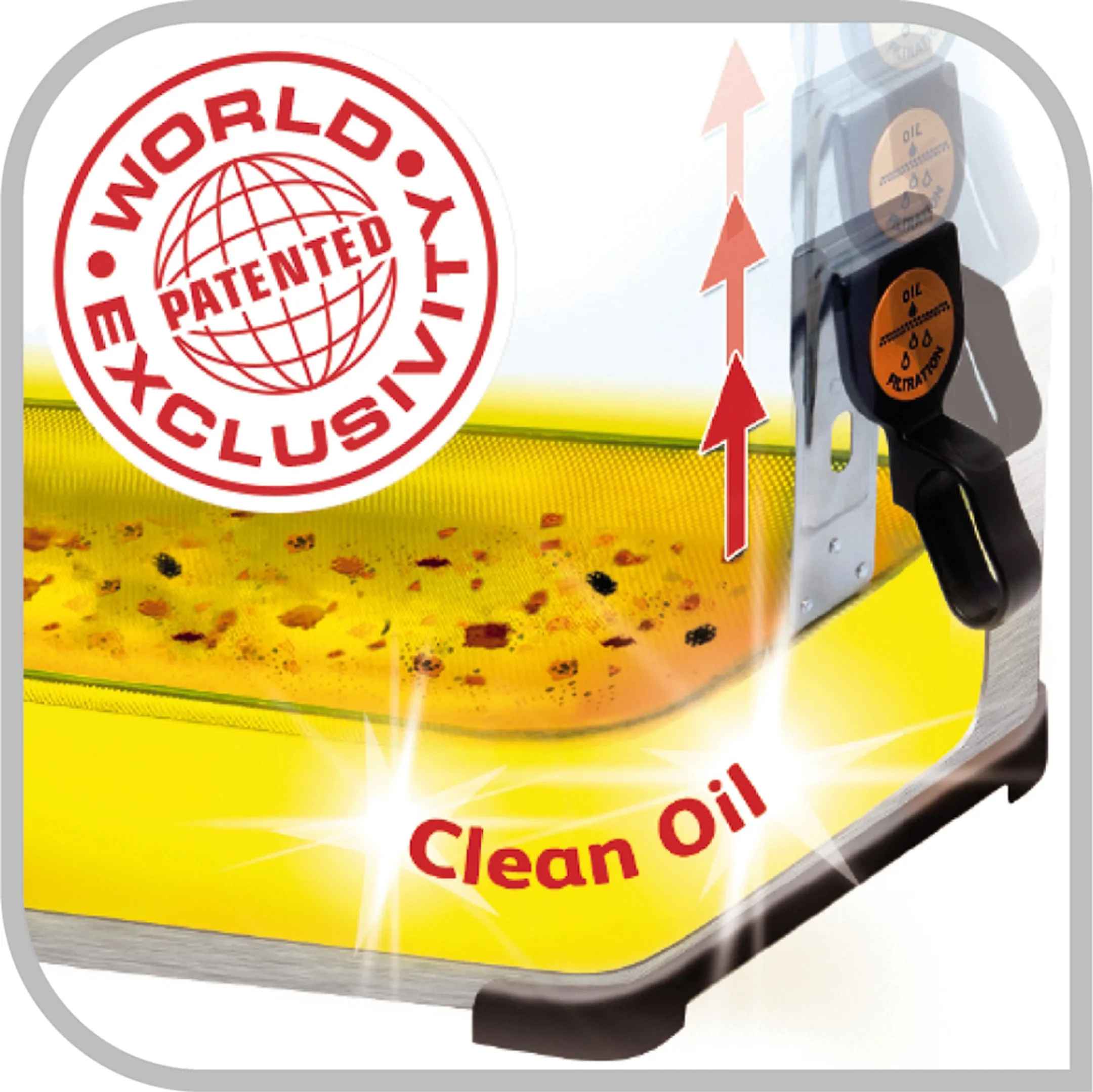 Tefal Friteuse Filtra Pro 4L FR517170 image