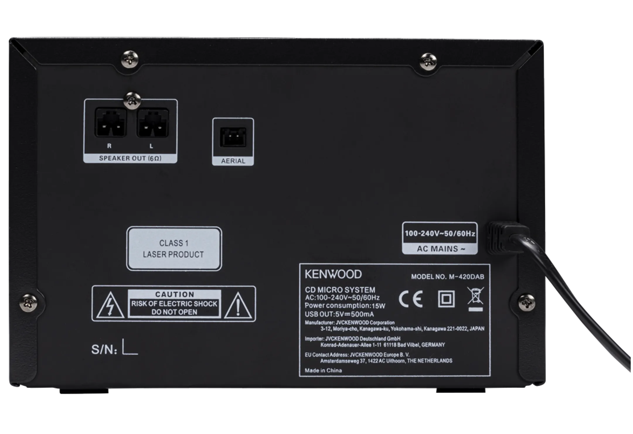 Kenwood AHS MICRO KENWOOD M-420DAB image