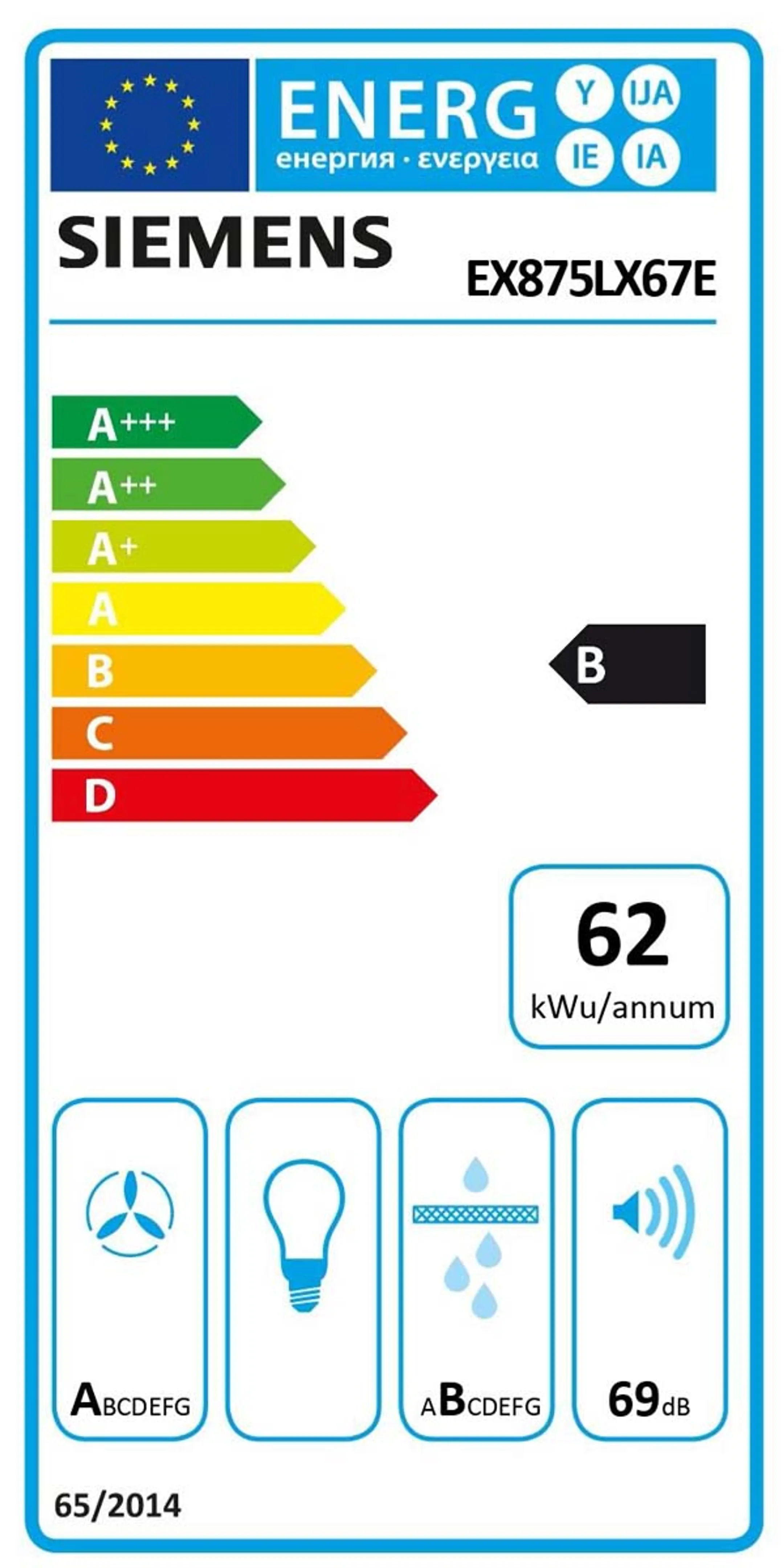 Siemens Taque avec hotte intégrée EX875LX67E Home Connect image