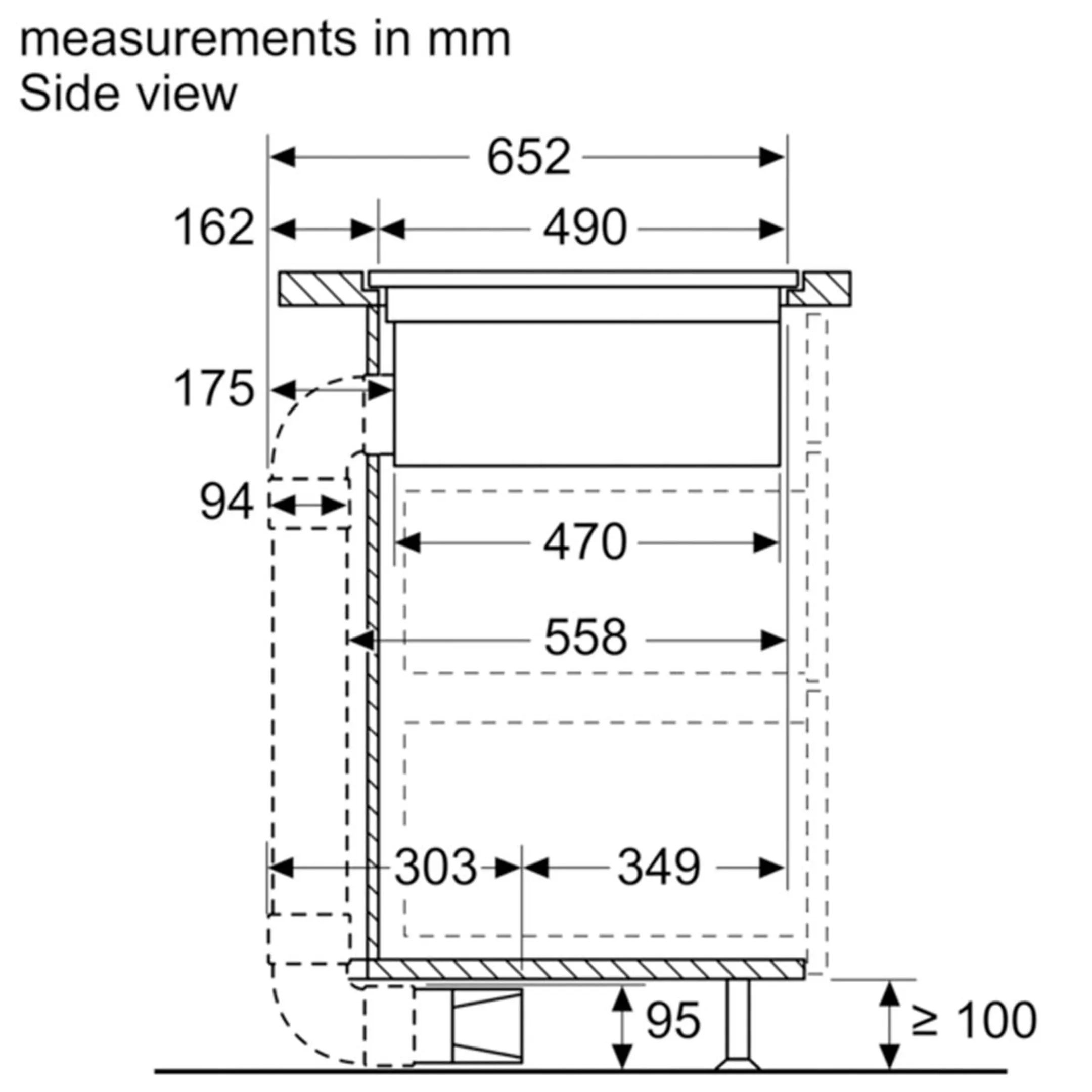 Siemens Taque avec hotte intégrée EX875LX67E Home Connect image