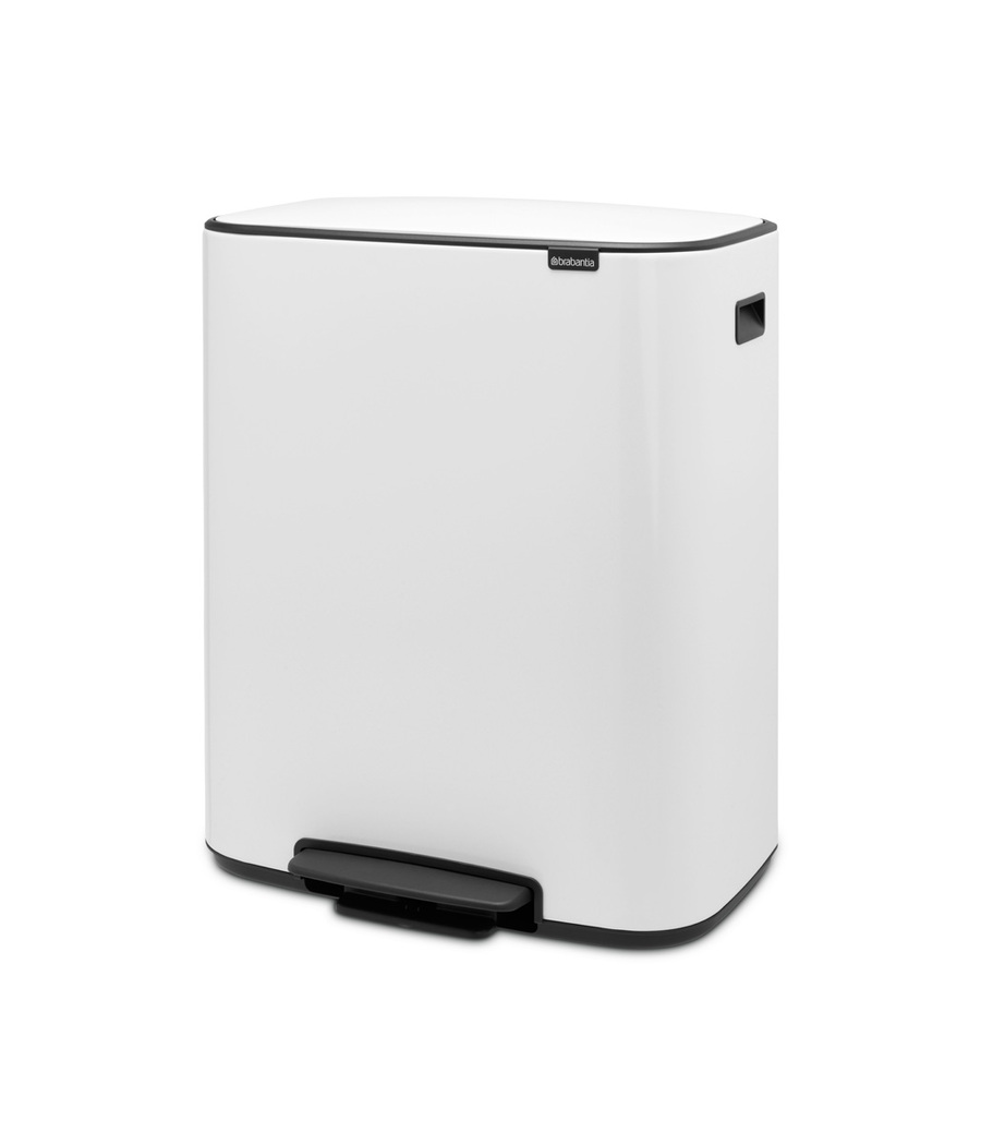Brabantia Poubelle Bo 2x30L Blanc Krëfel les meilleurs prix