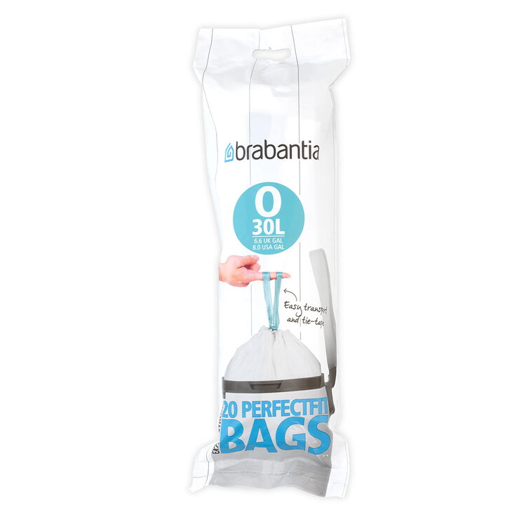 Brabantia PerfectFit sacs poubelle avec fermeture, rouleau 30 L