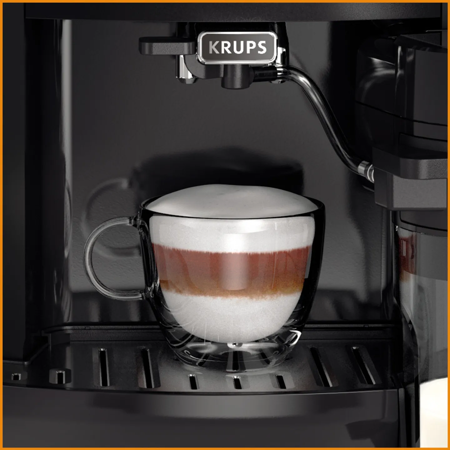 Krups Machine à Expresso automatique Arabica Latte EA819E10 Livré