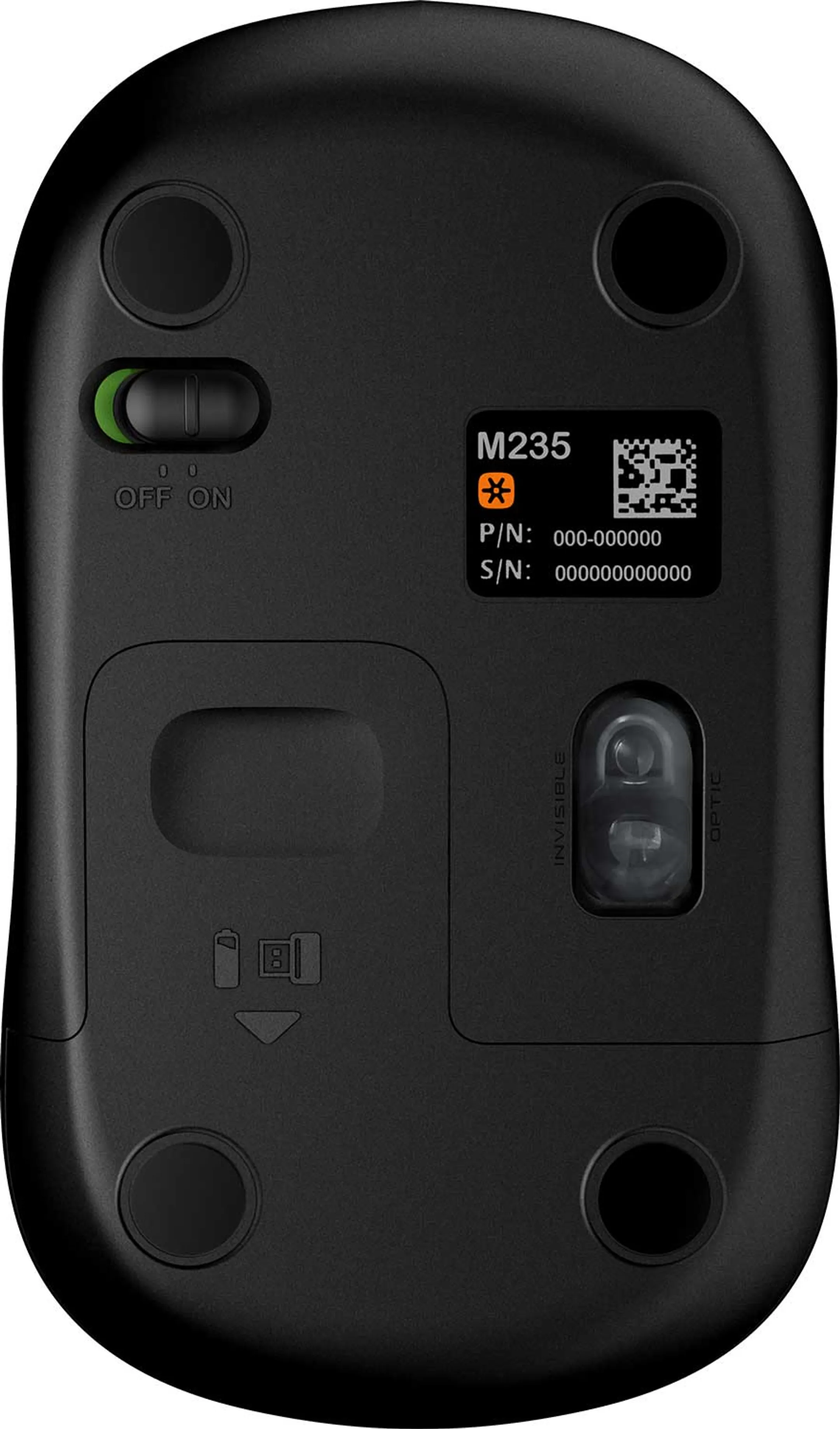 Logitech M235 - Rood image