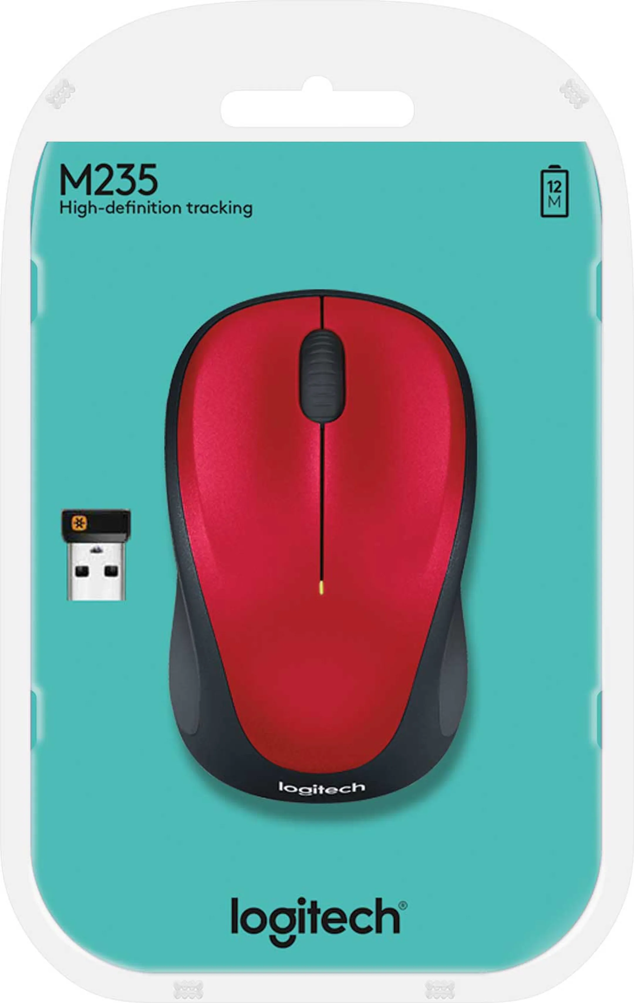 Logitech M235 - Rood image