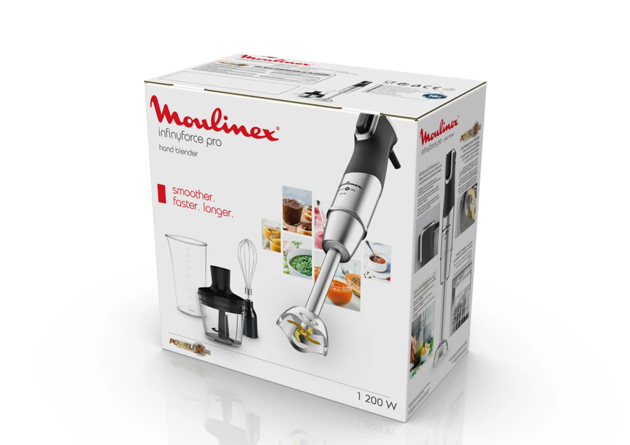 Moulinex Mixeur plongeant InfinyForce Pro 3en1 DD953D10 image