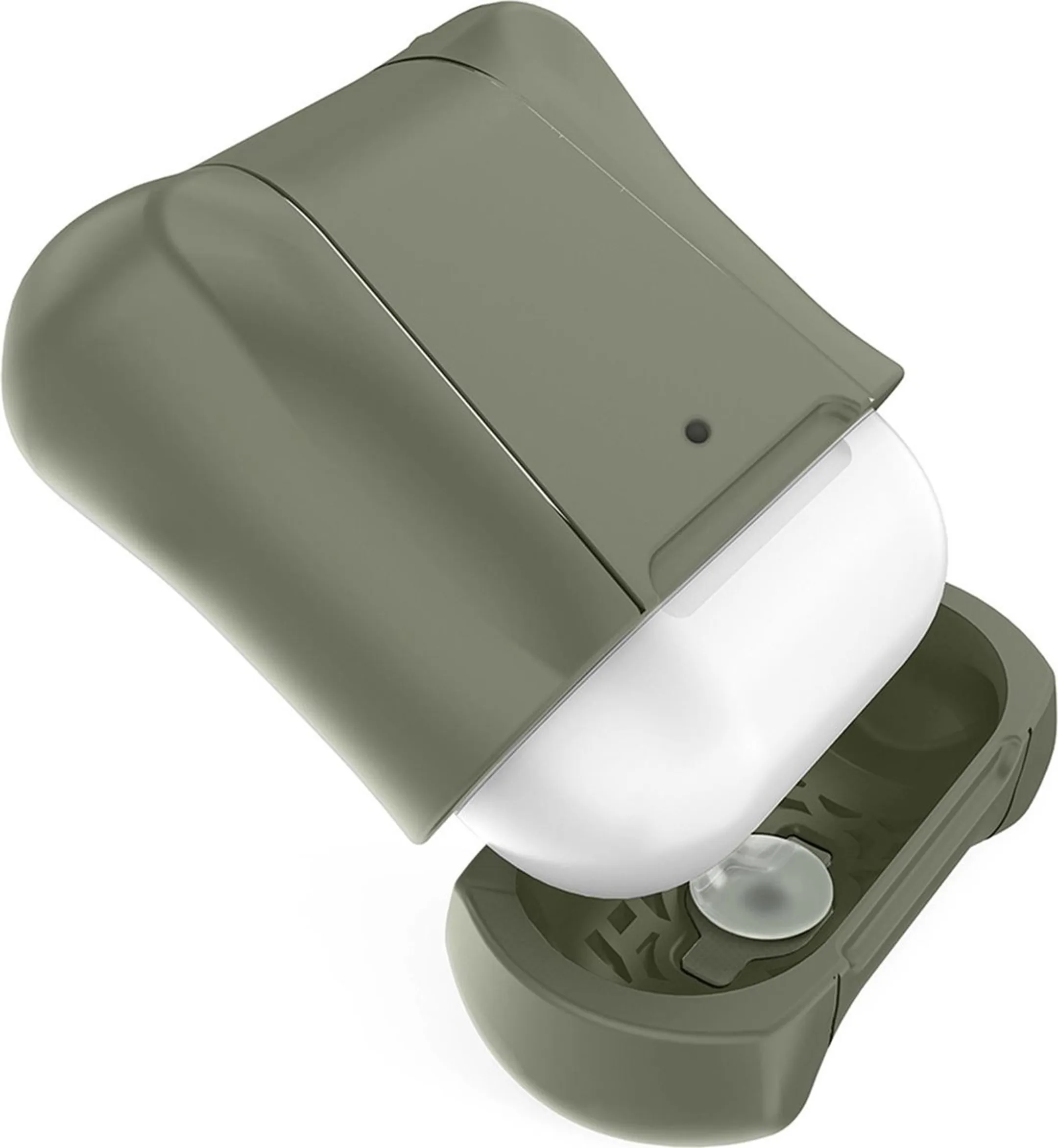 ITskins Spectrum Solid Case voor AirPods - Kaki image