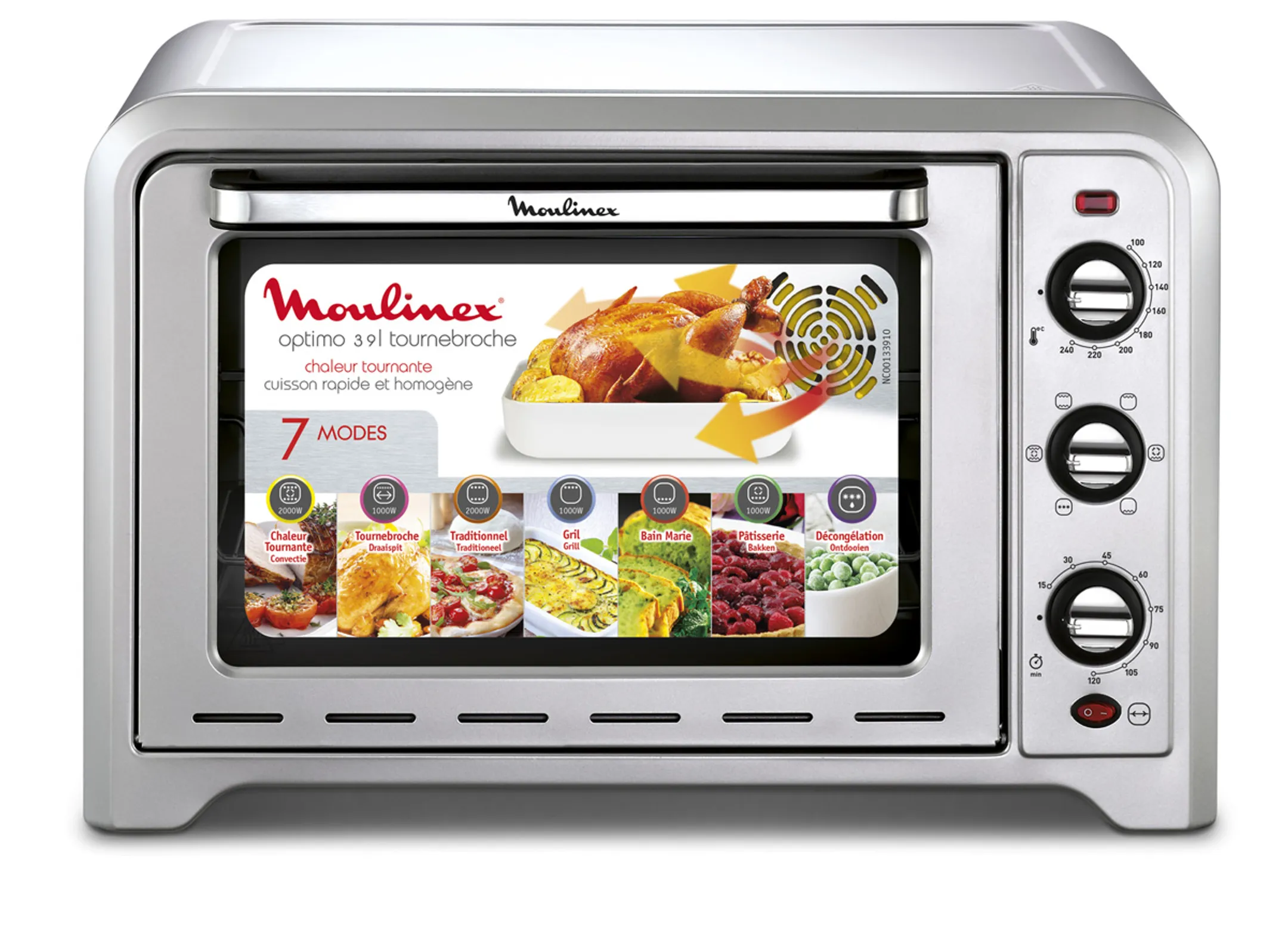 Moulinex Elektrische Oven Optimo 39L OX485E10 image