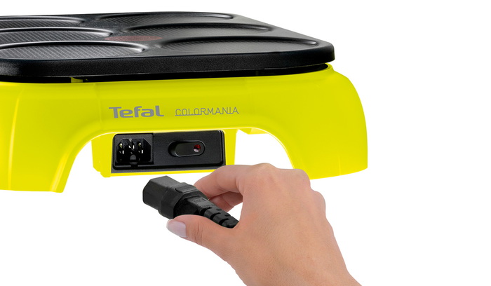 Tefal Crêpière Crep'Party Colormania PY559312 Krëfel