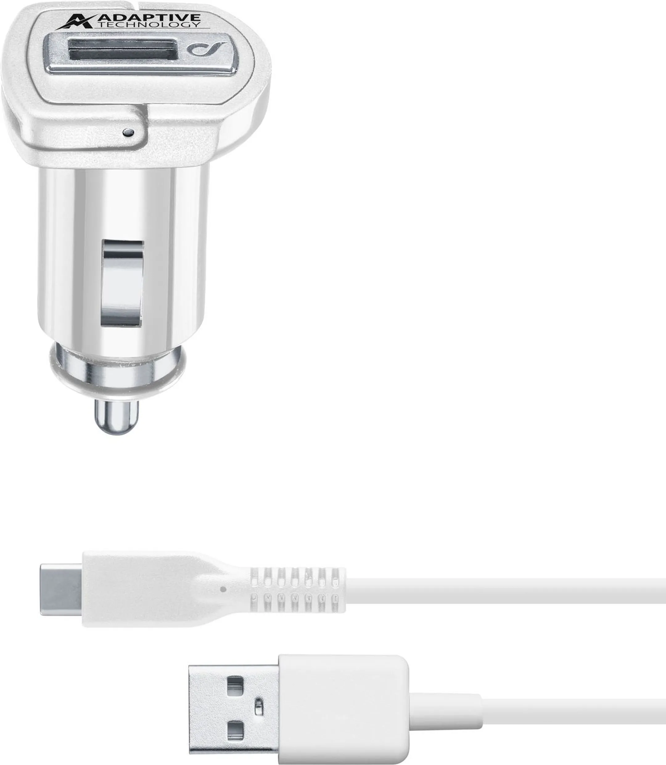 Chargeur de voiture rapide 15 W avec câble USB C