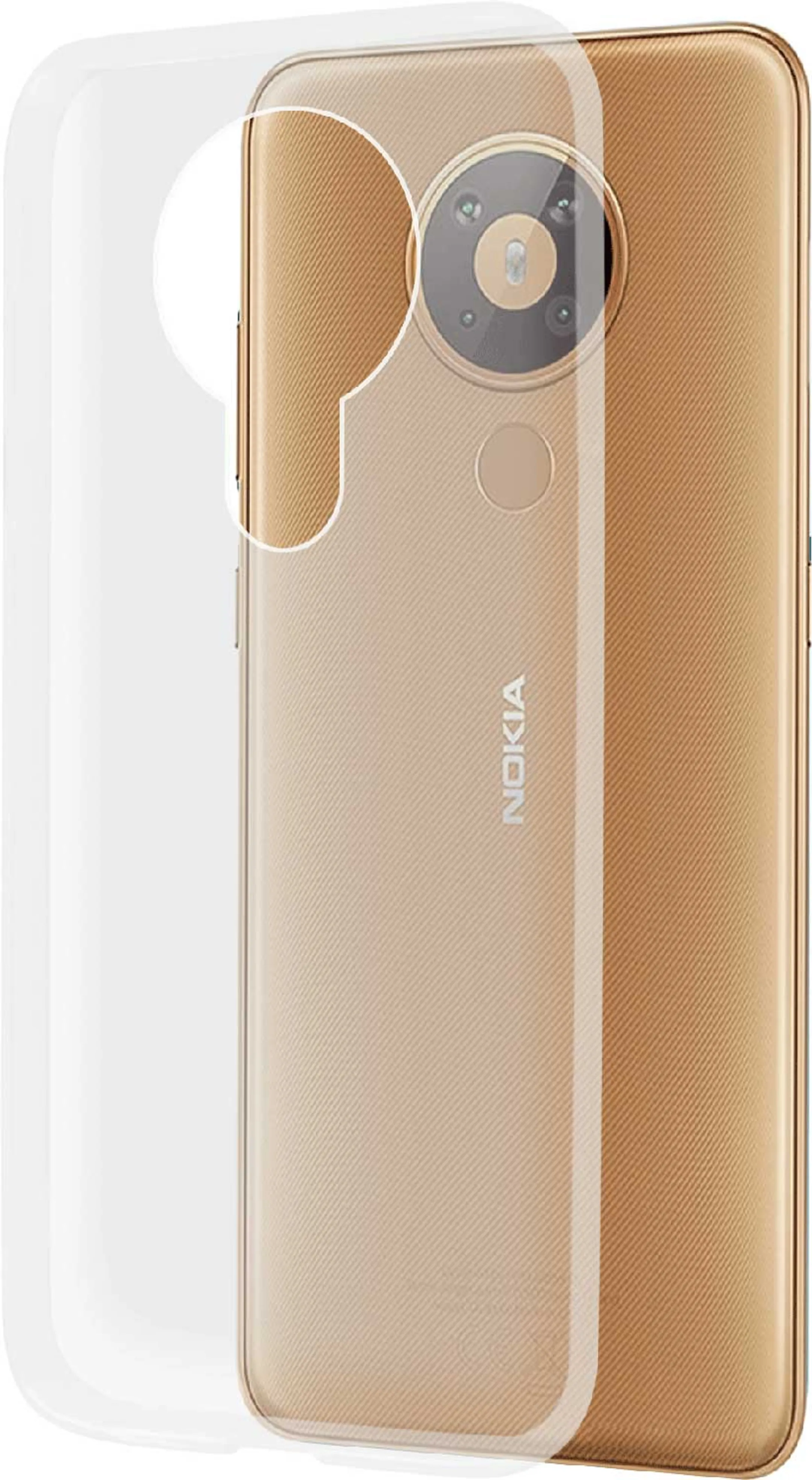 Backcover voor Nokia 5.3 - Transparant