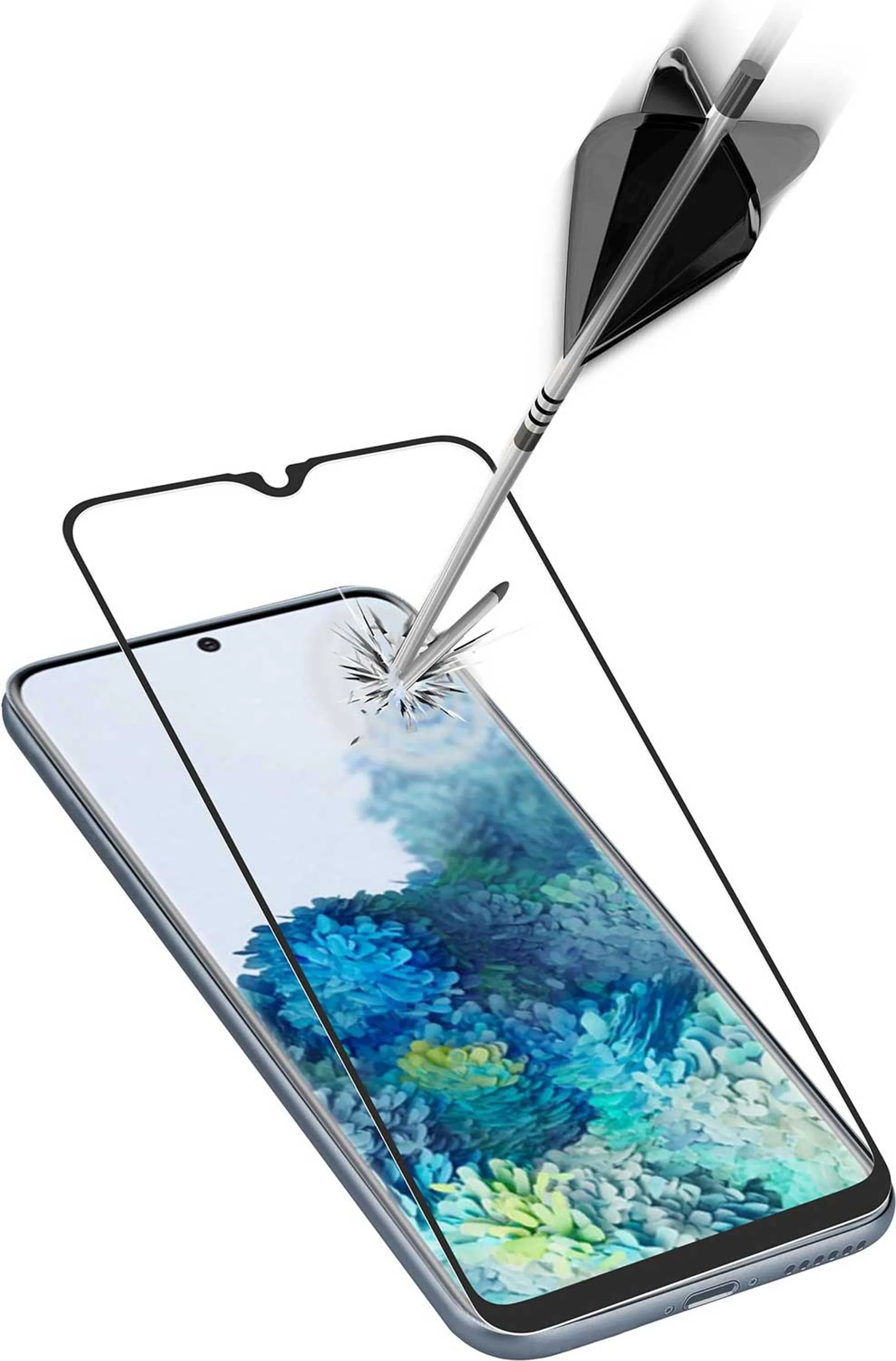 Second Glass Capsule pour Galaxy A21s - Noir