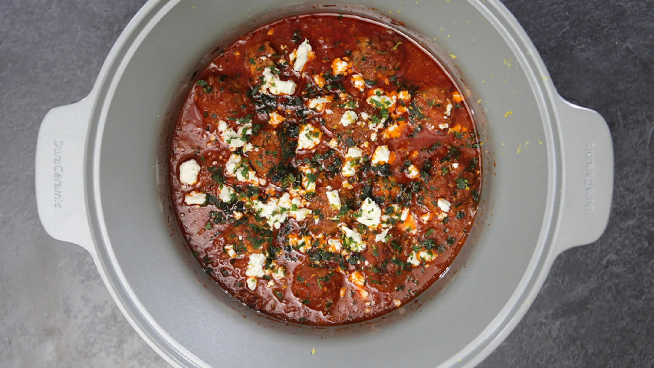 Crock-Pot Slowcooker DuraCeramic Sauté CR026 image