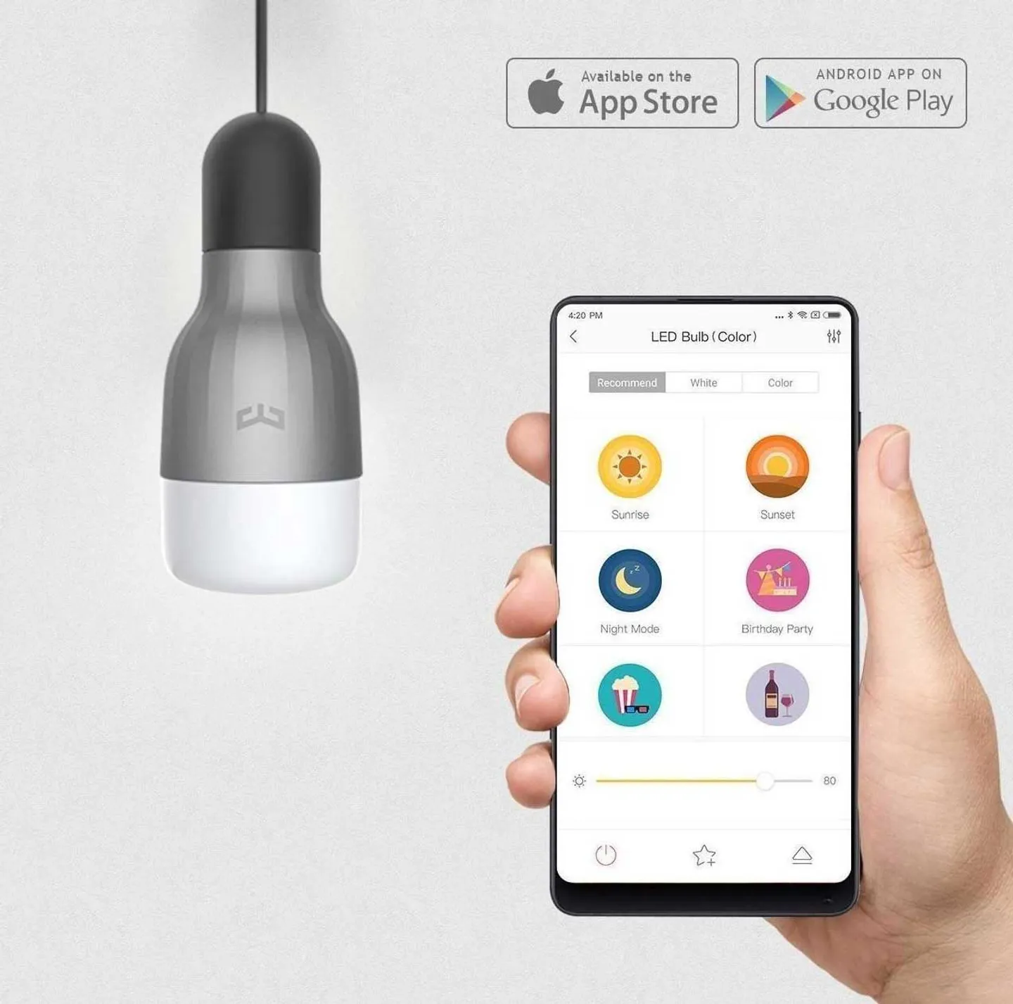 Xiaomi Mi Led Smart Bulb ampoule connectée GPX4014GL