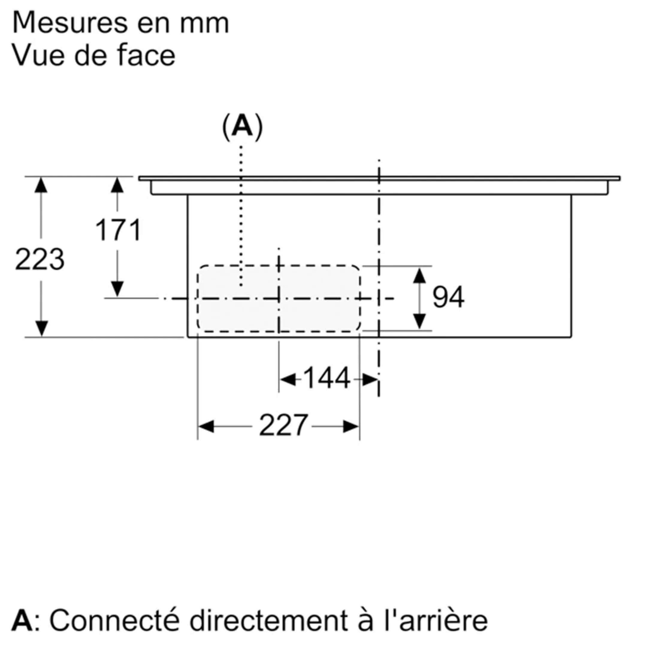 Siemens Kookplaat met dampkap ED711FQ15E image