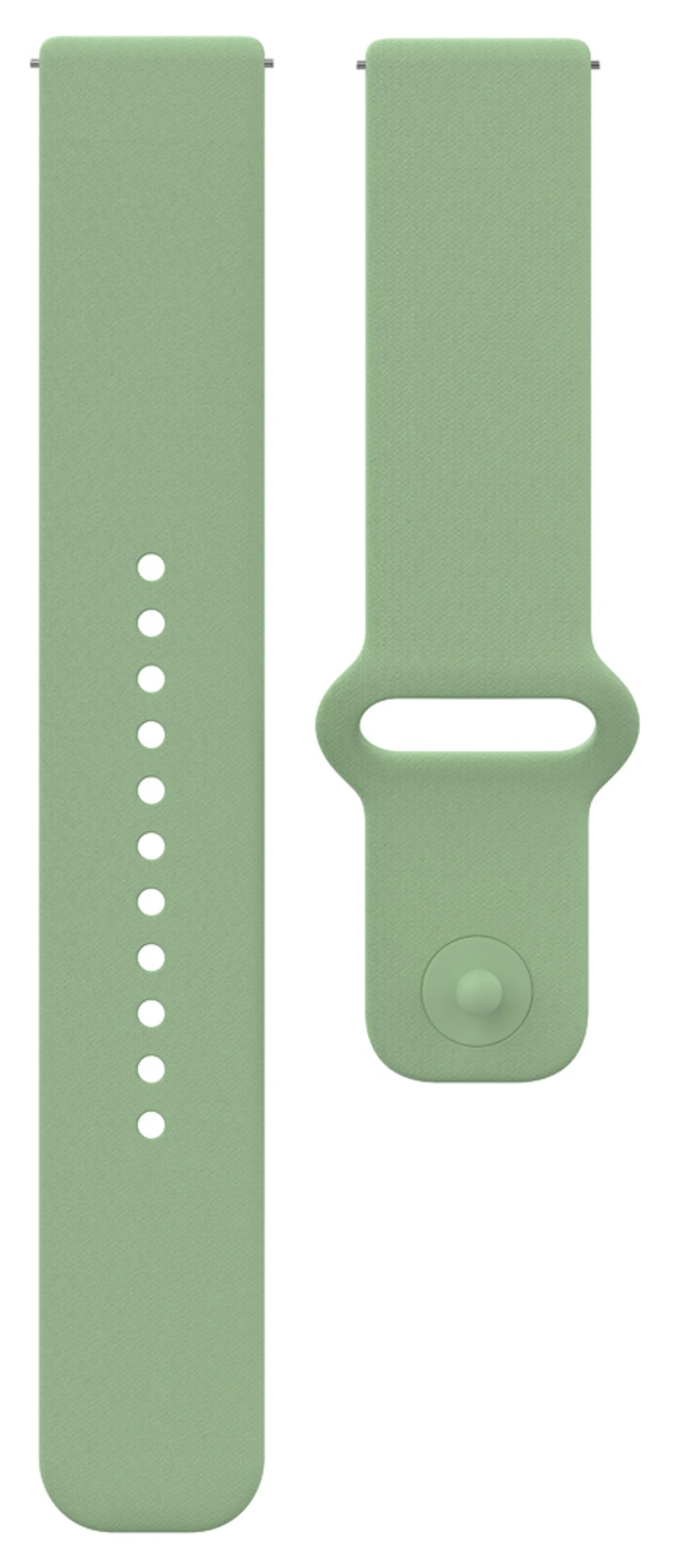 Siliconen wrist band 20mm - Groen - S/L