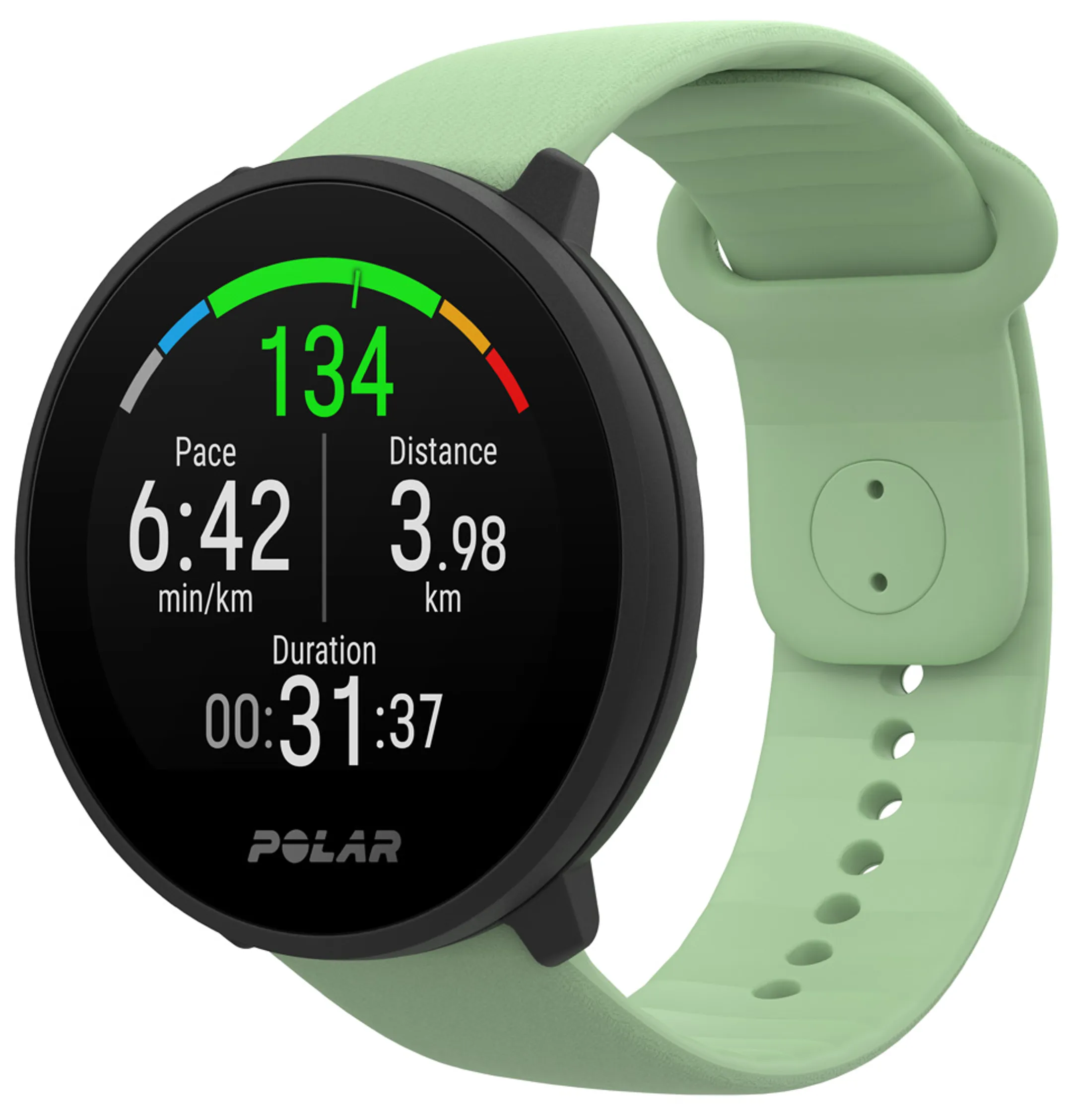 Polar Bracelet en silicone 20mm - Vert - S/L image