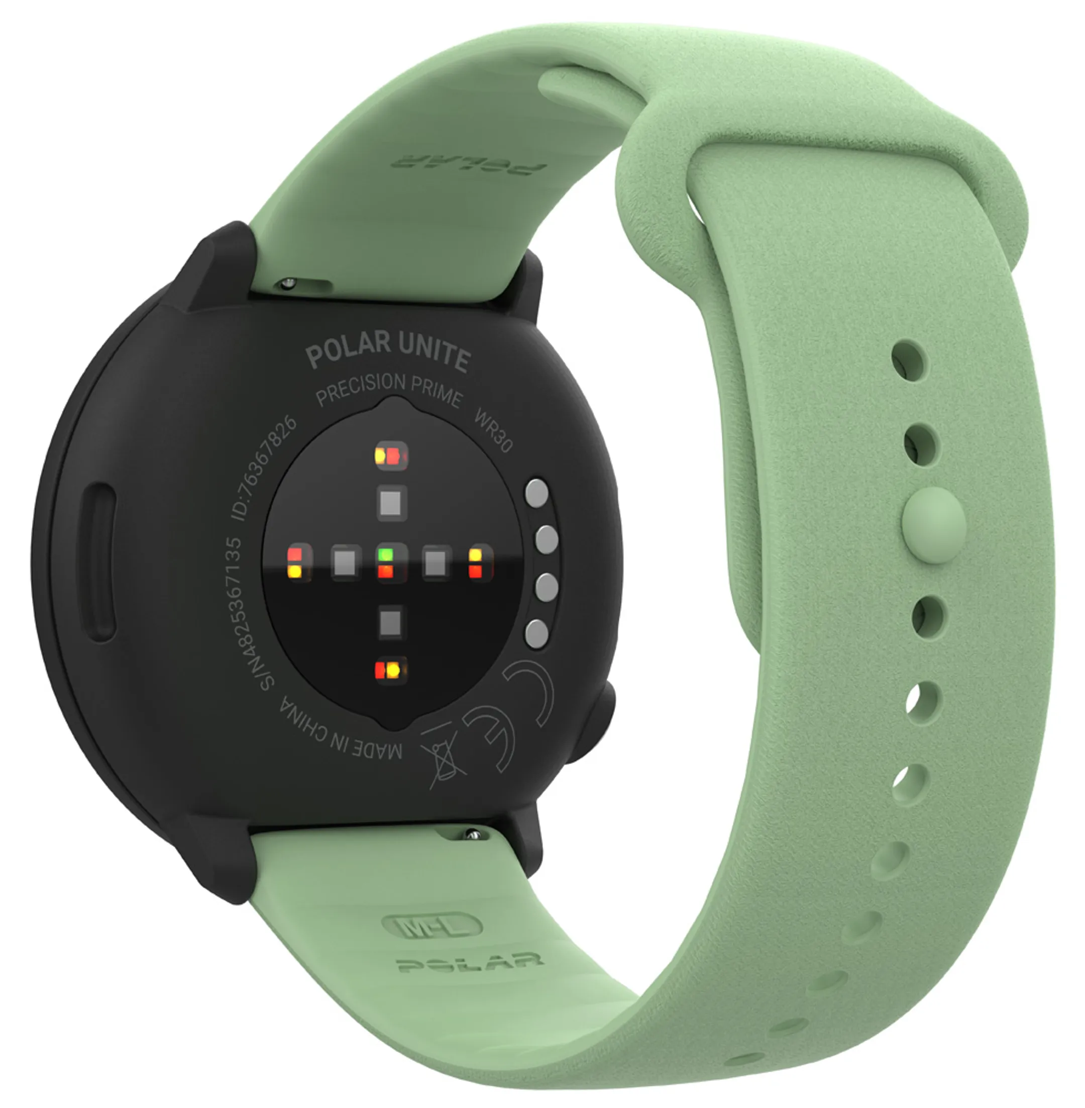 Polar Bracelet en silicone 20mm - Vert - S/L image