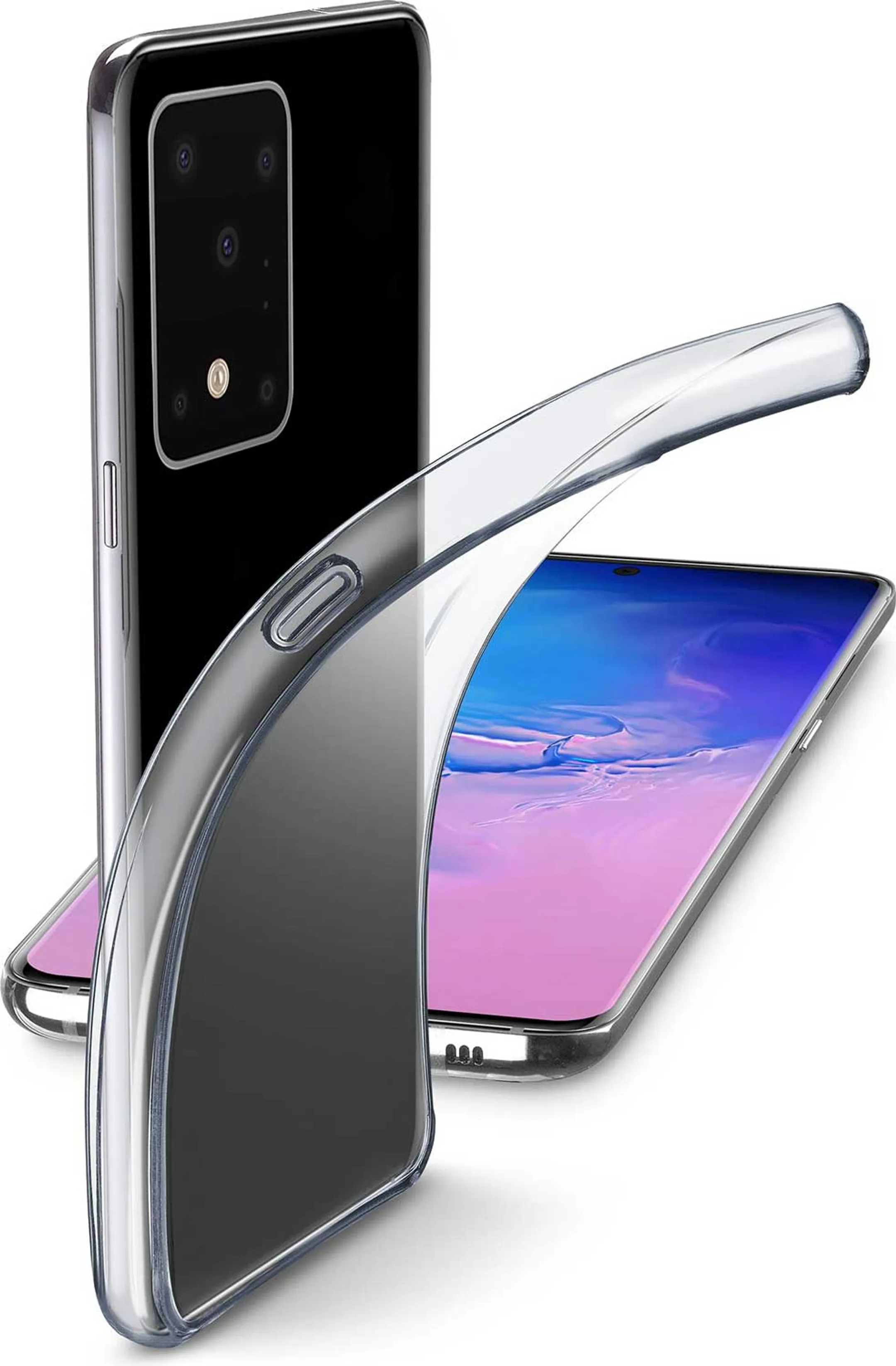 Fine backcover voor Galaxy S20 Ultra - Transparant