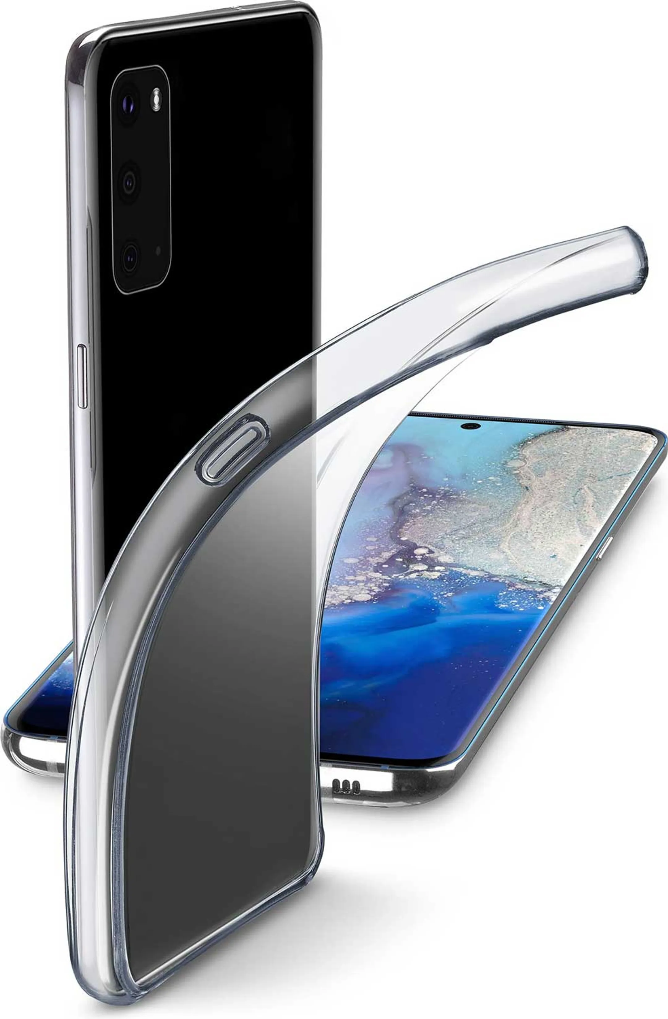 Fine backcover voor Galaxy S20 - Transparant