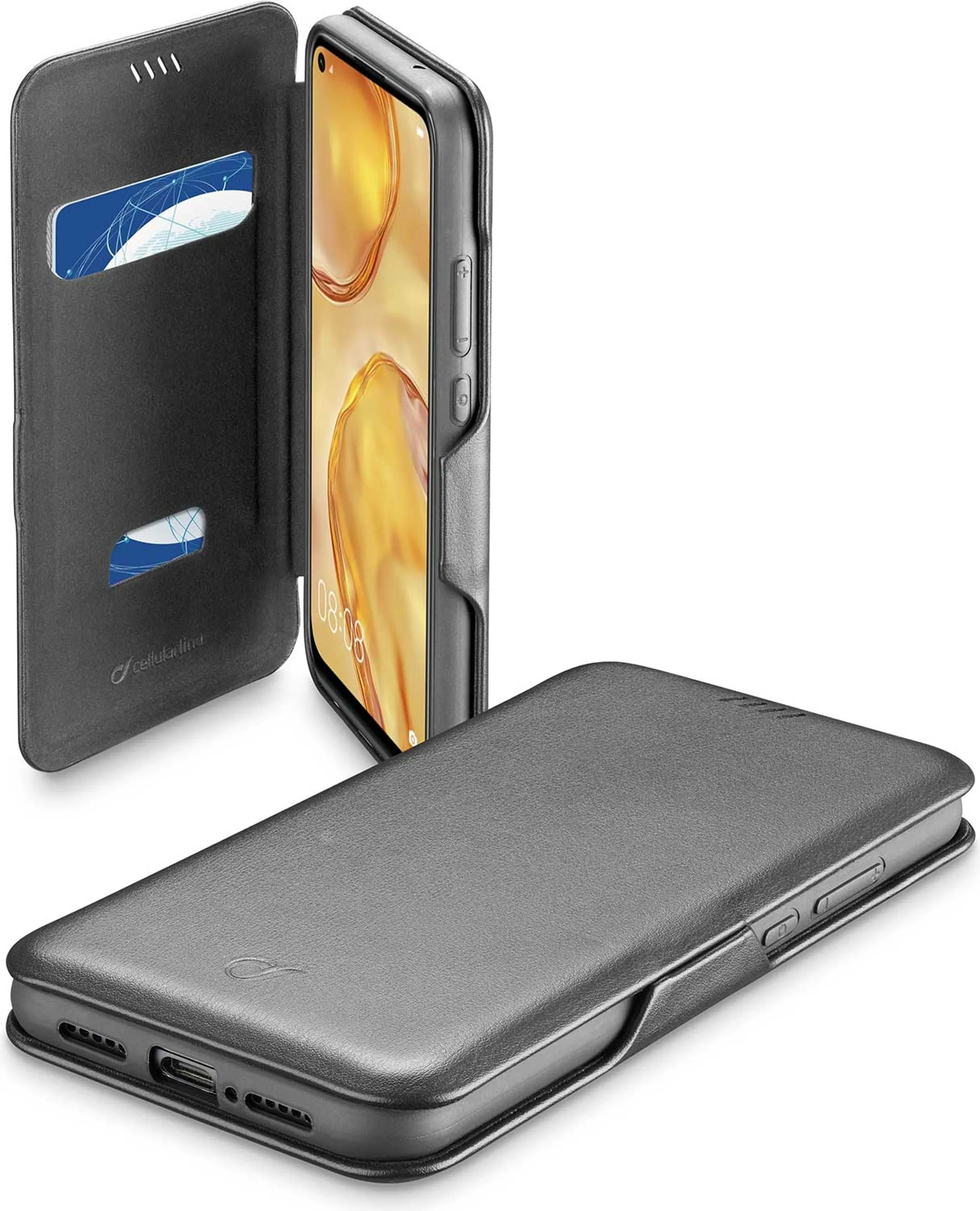 Cellular Line Étui livre Book Clutch pour P40 Lite - Noir image